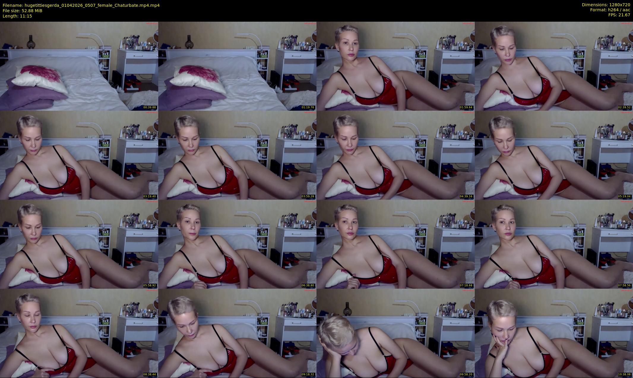 hugetittiesgerda — 12 minute Chaturbate female cam show recording, 720p, Apr 1, 2026