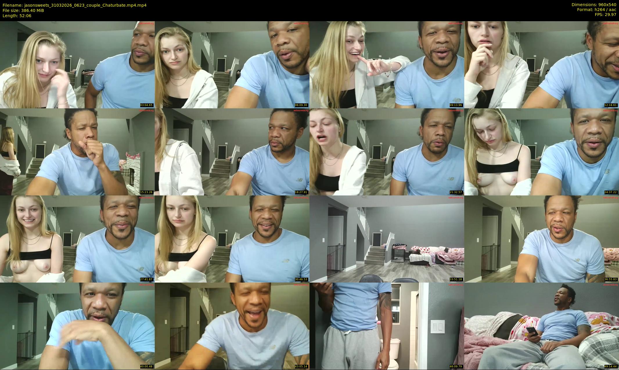 jasonsweets — 53 minute Chaturbate couple cam show recording, 480p, Mar 31, 2026