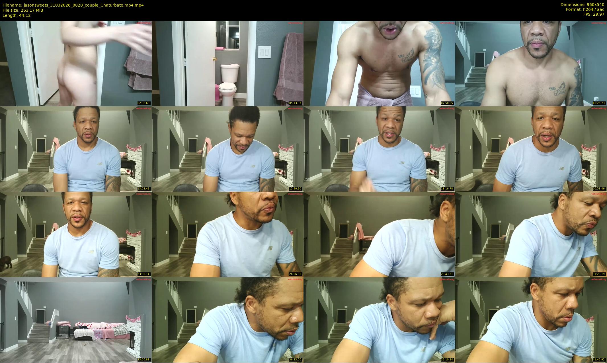 jasonsweets — 45 minute Chaturbate couple cam show recording, 480p, Mar 31, 2026