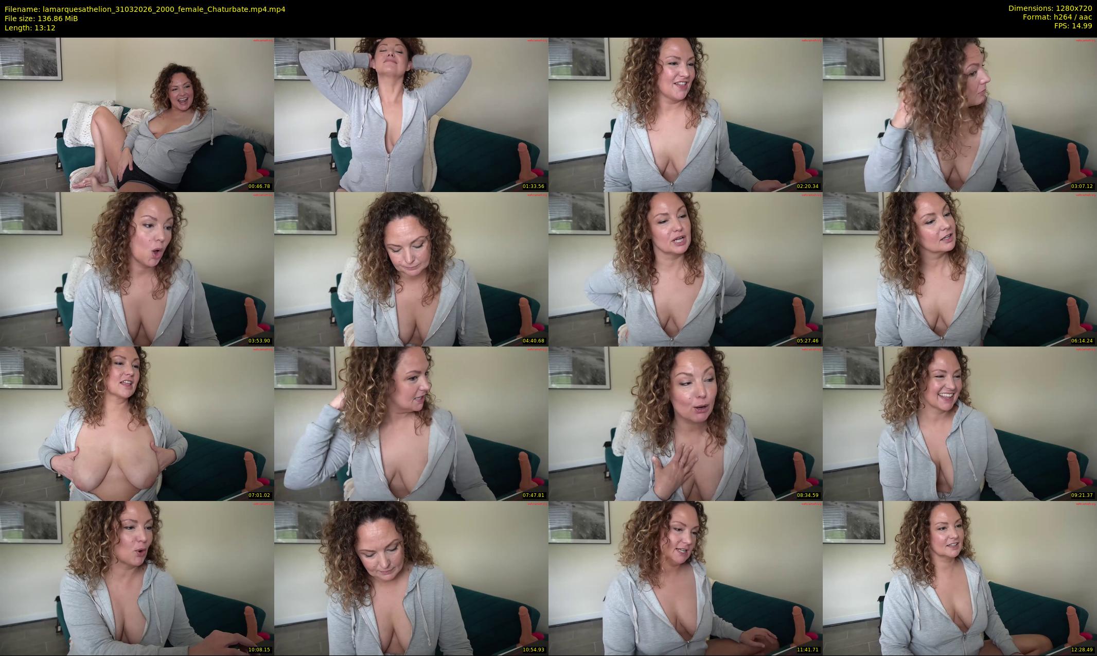 lamarquesathelion — 14 minute Chaturbate female cam show recording, 720p, Mar 31, 2026