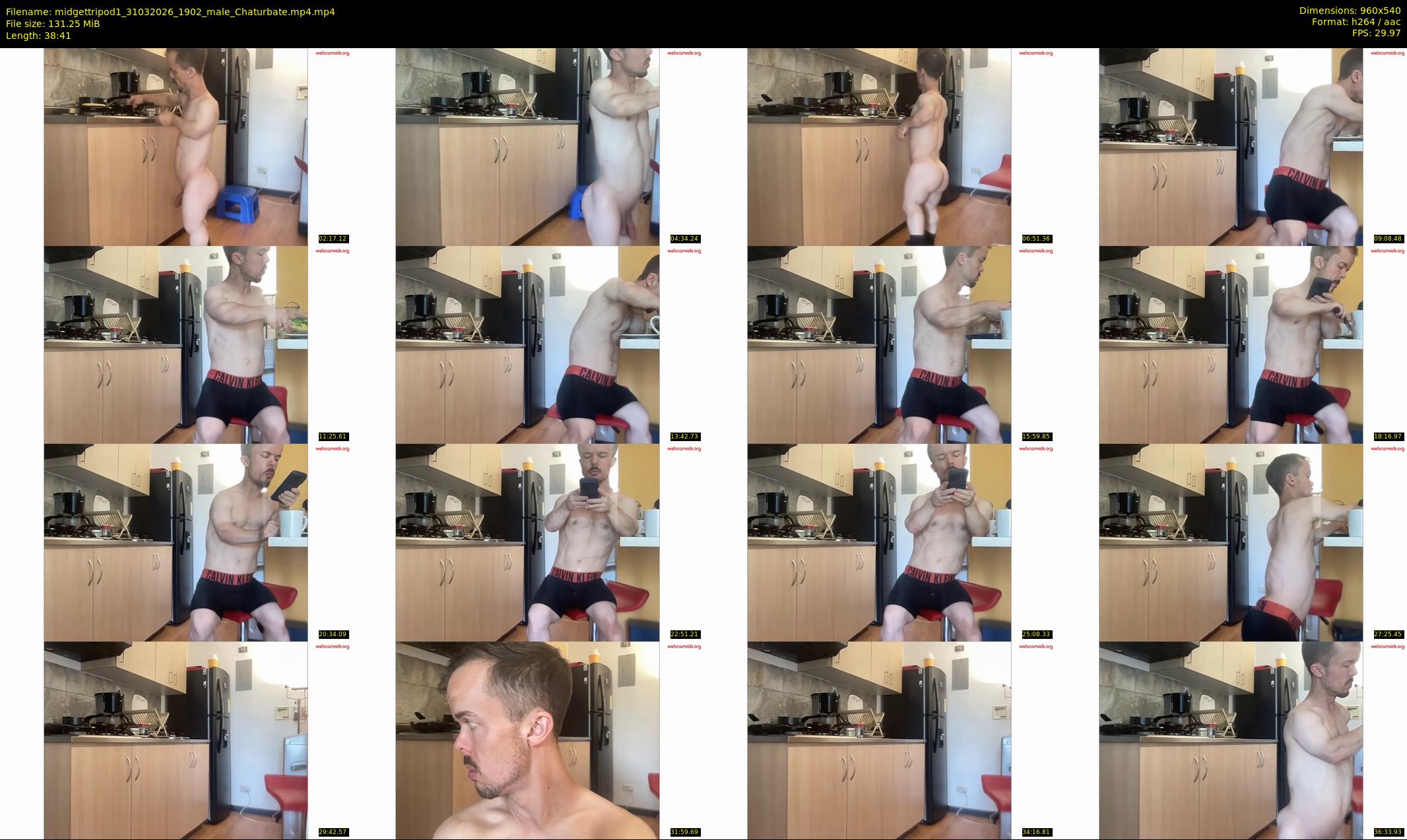 midgettripod1 — 39 minute Chaturbate male cam show recording, 480p, Mar 31, 2026
