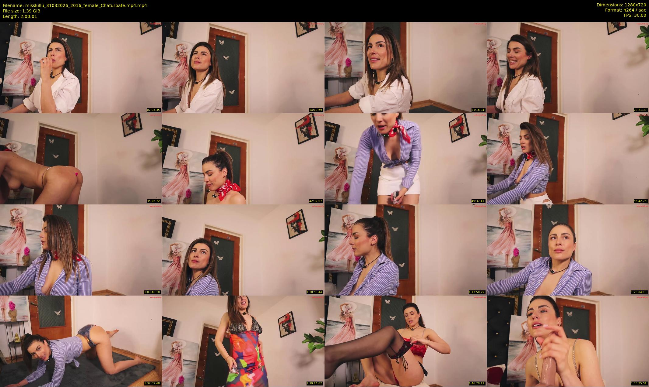 misslullu — 121 minute Chaturbate female cam show recording, 720p, Mar 31, 2026