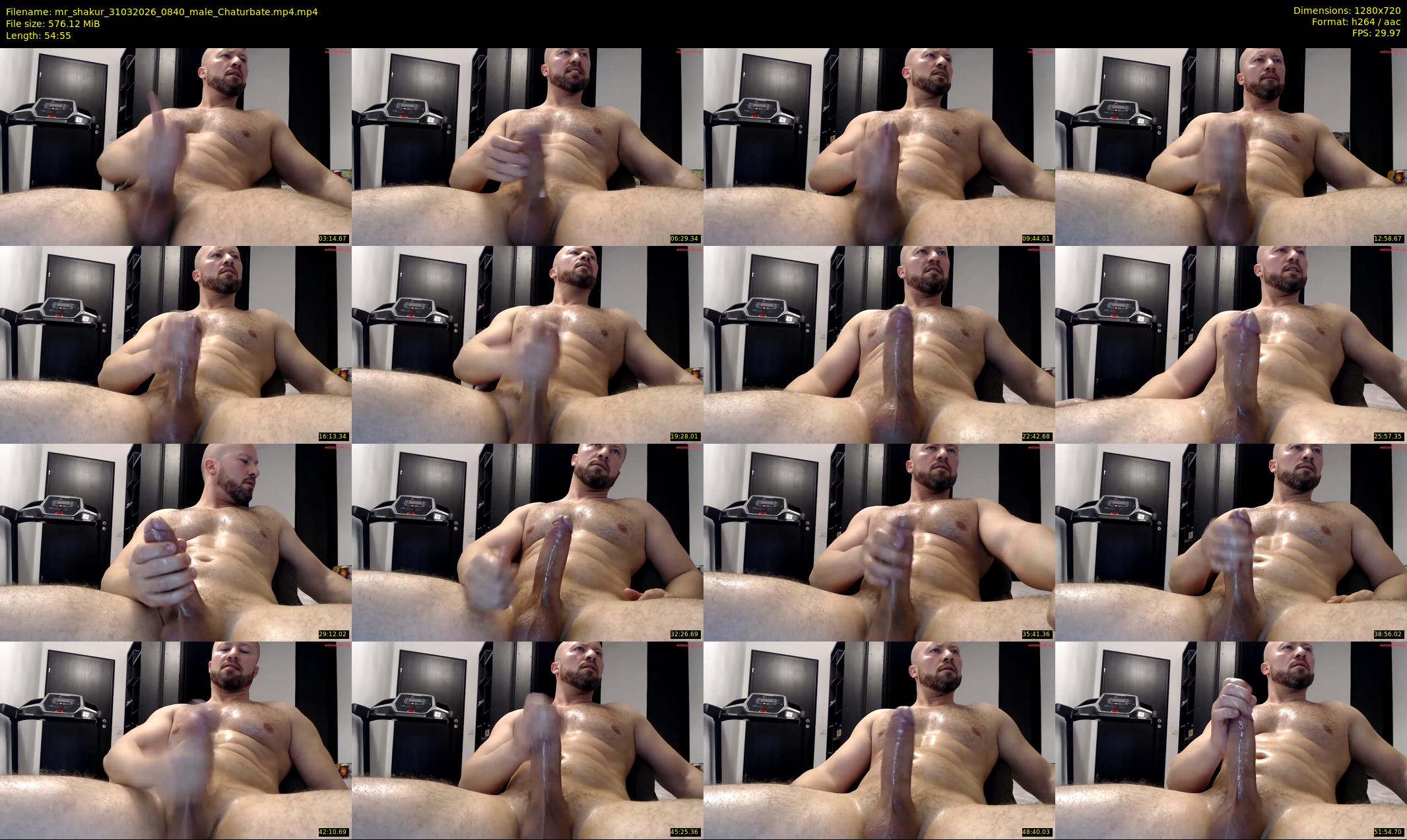 mr_shakur — 55 minute Chaturbate male cam show recording, 720p, Mar 31, 2026