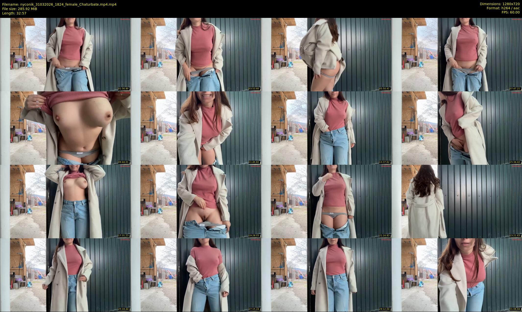 nyconik — 33 minute Chaturbate female cam show recording, 720p, Mar 31, 2026