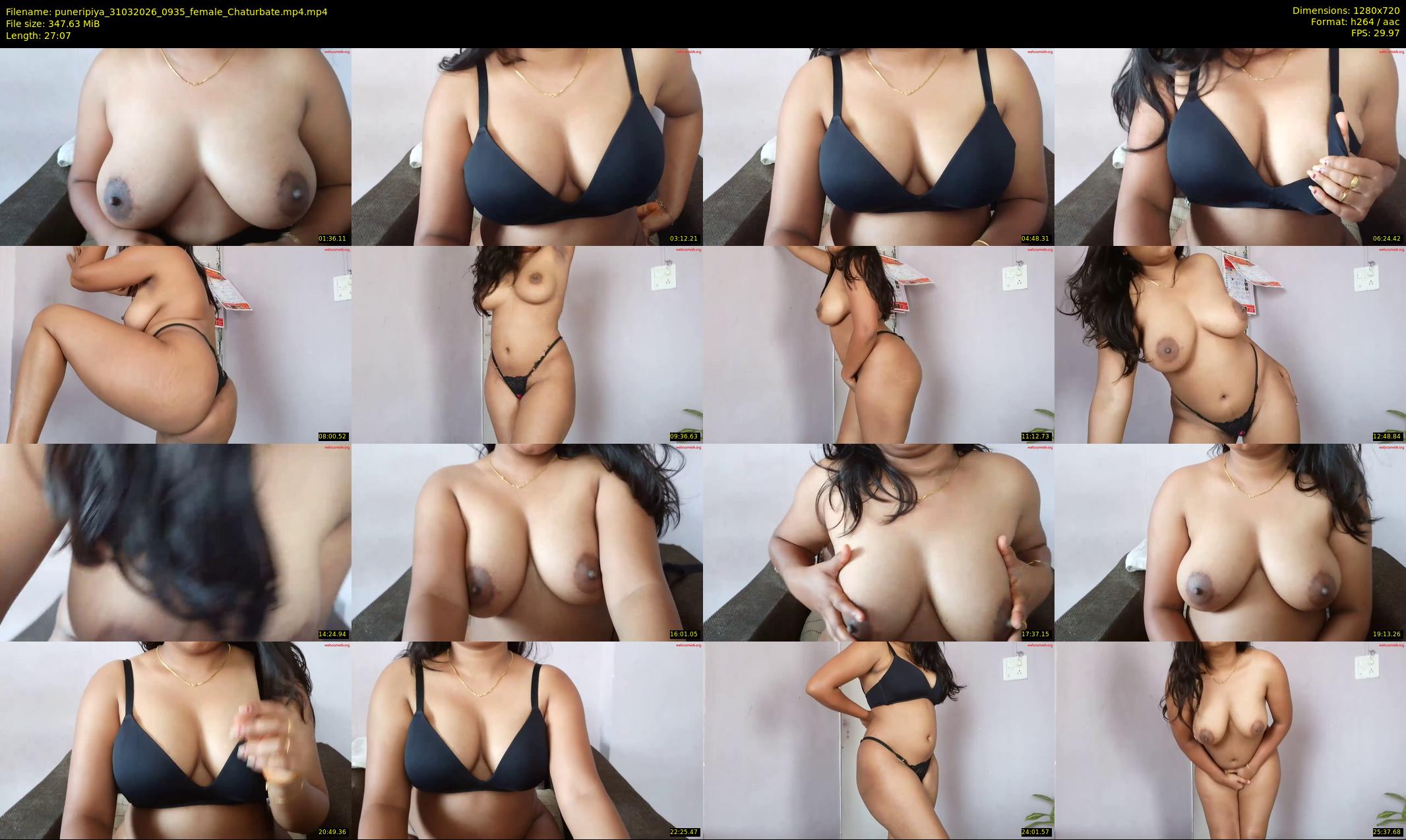 puneripiya — 28 minute Chaturbate female cam show recording, 720p, Mar 31, 2026