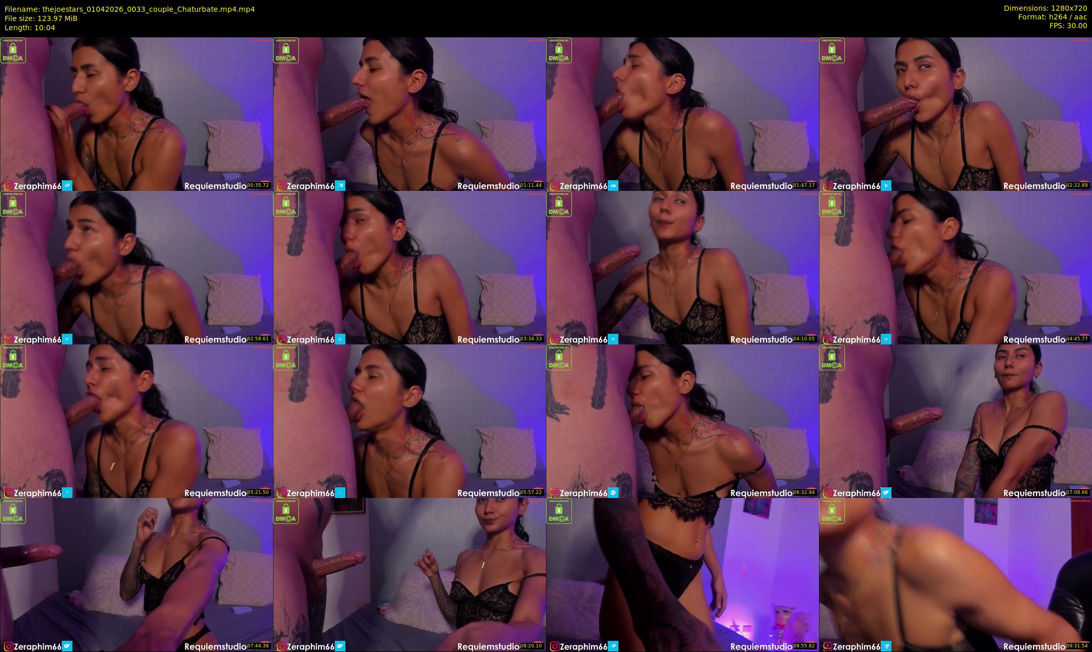 thejoestars — 11 minute Chaturbate couple cam show recording, 720p, Apr 1, 2026