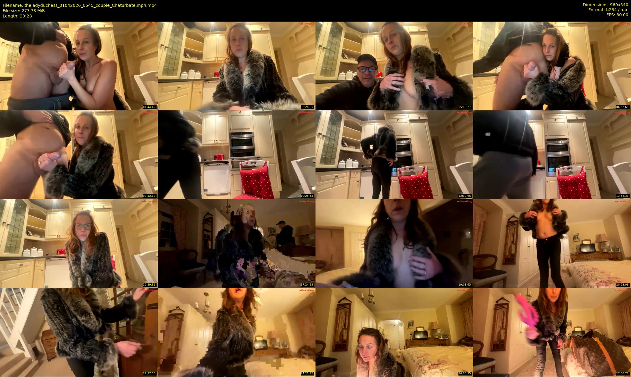 theladyduchess — 30 minute Chaturbate couple cam show recording, 480p, Apr 1, 2026