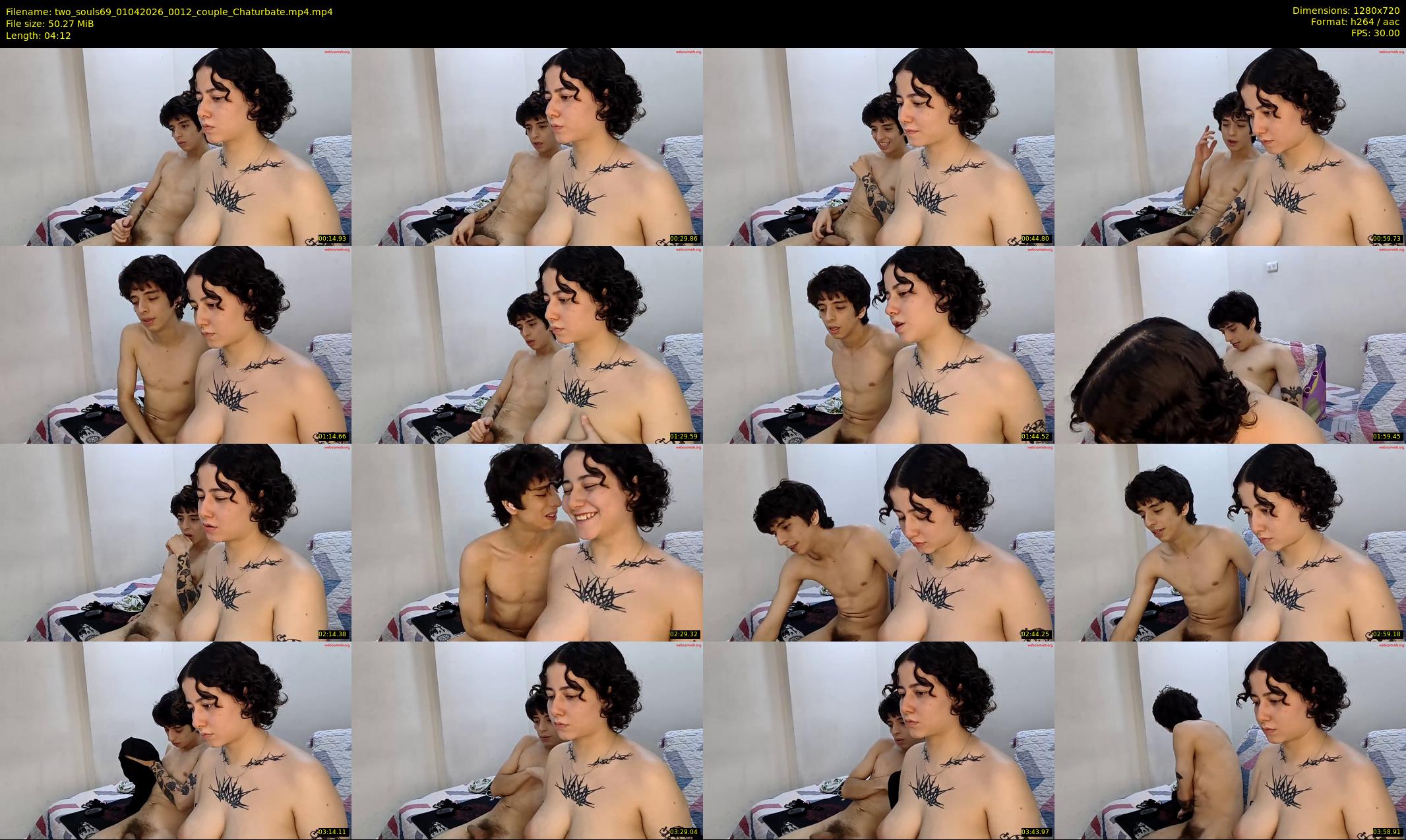 two_souls69 — 5 minute Chaturbate couple cam show recording, 720p, Apr 1, 2026