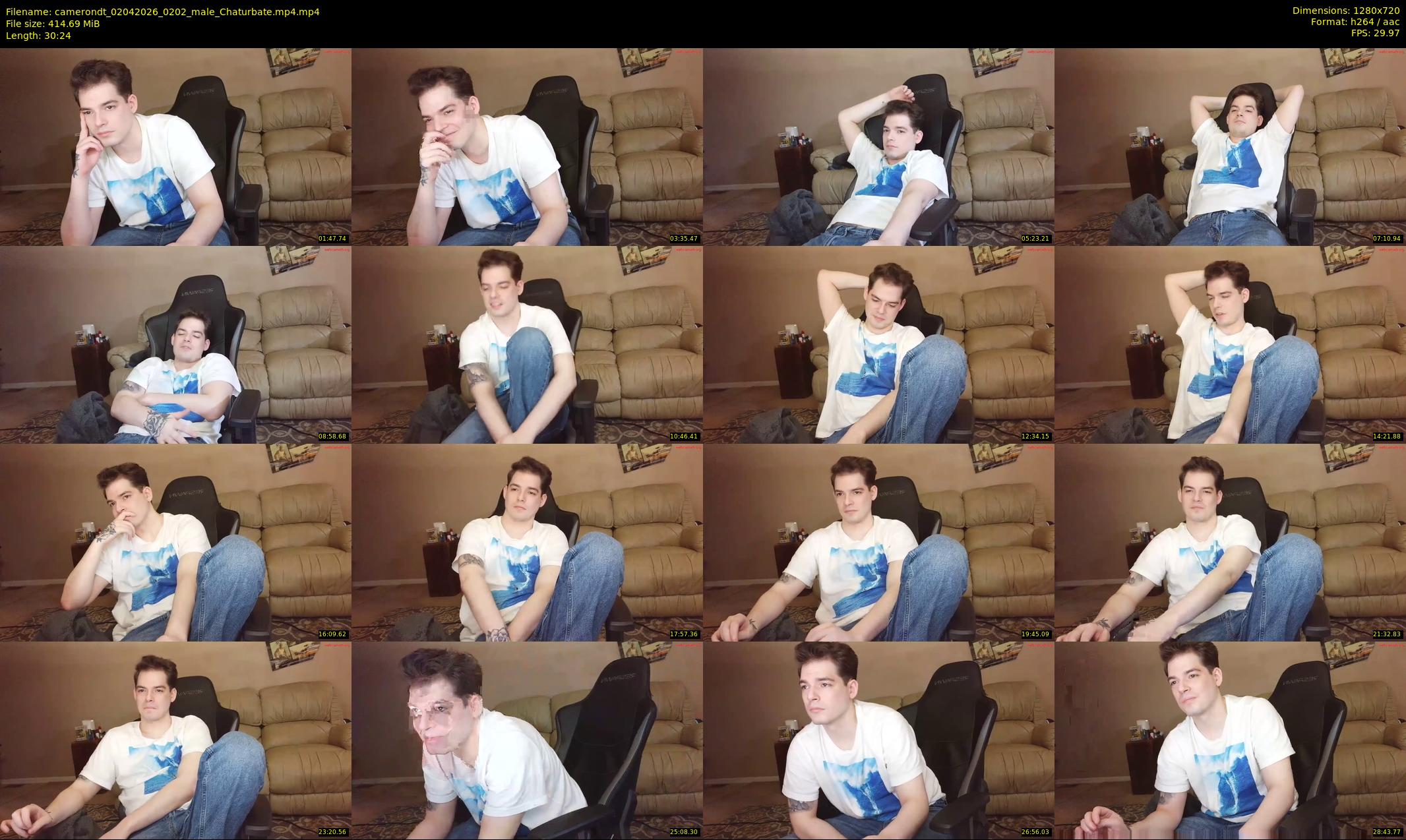 camerondt — 31 minute Chaturbate male cam show recording, 720p, Apr 2, 2026