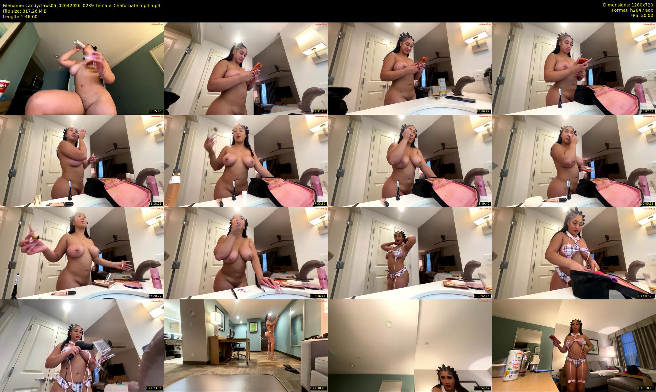 candyclaws05 — 106 minute Chaturbate female cam show recording, 720p, Apr 2, 2026