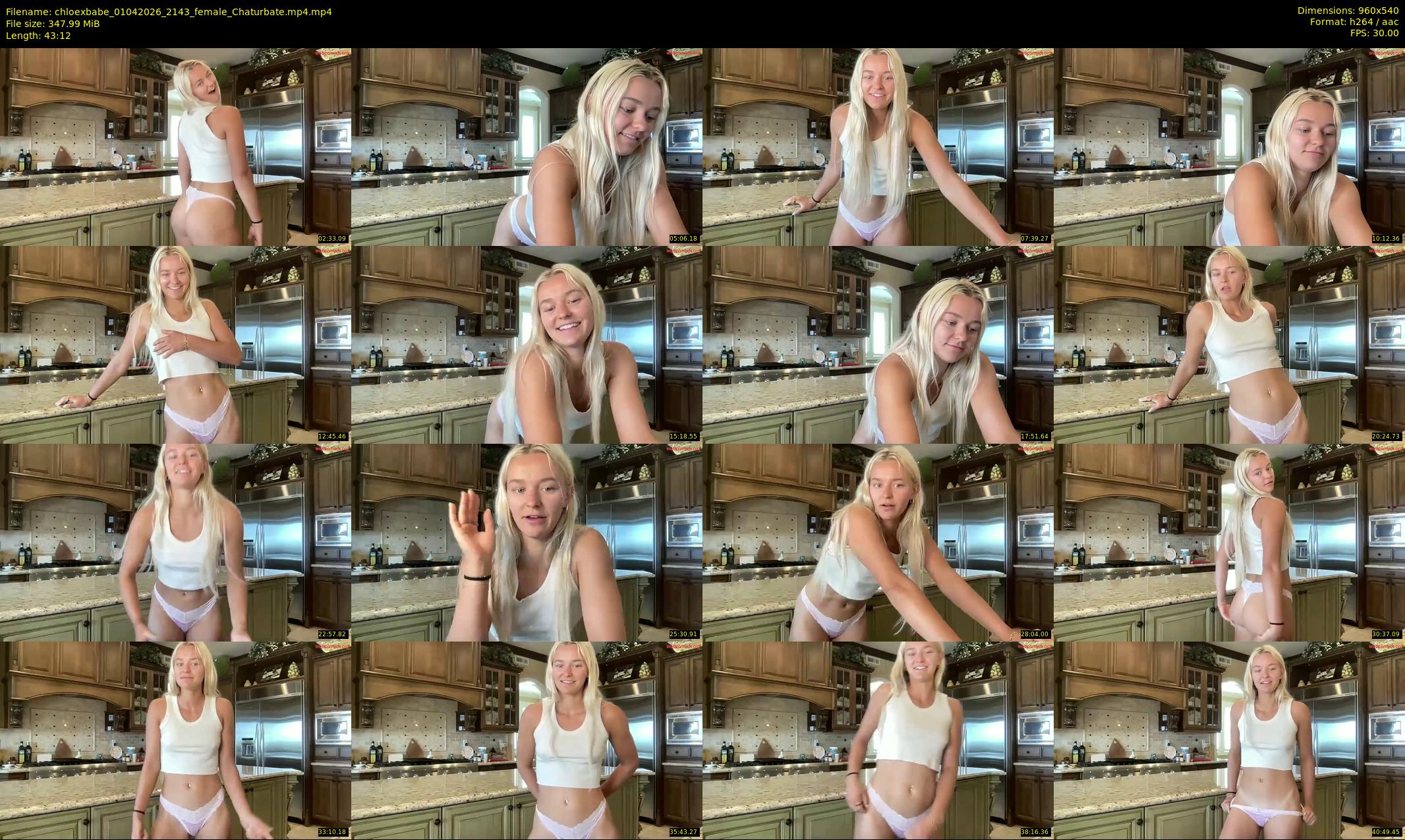 chloexbabe — 44 minute Chaturbate female cam show recording, 480p, Apr 1, 2026