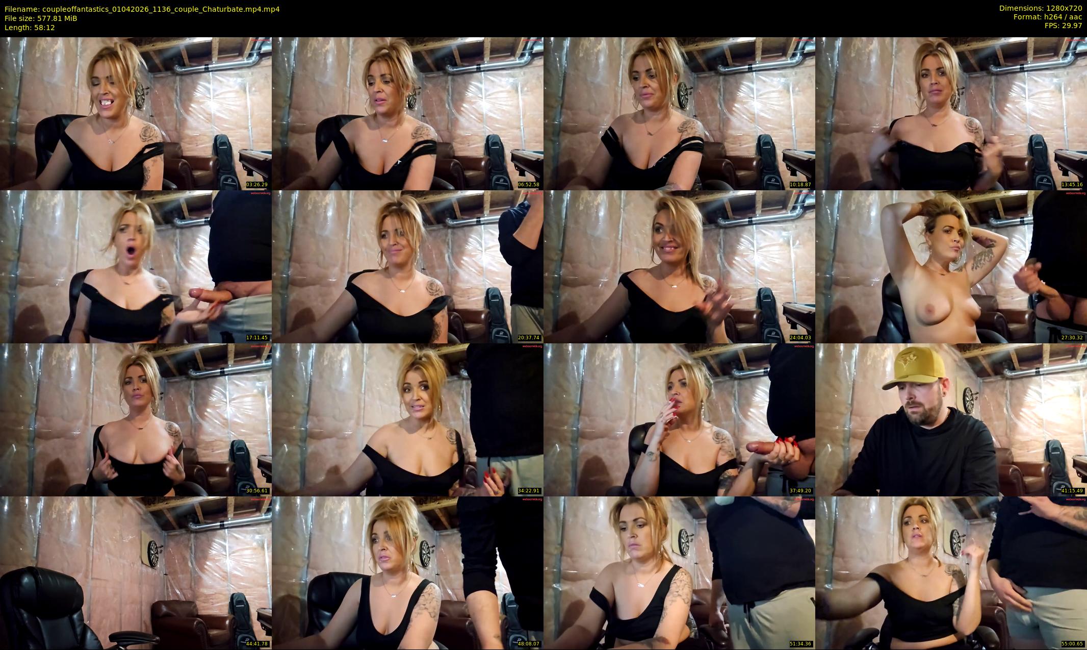 coupleoffantastics — 59 minute Chaturbate couple cam show recording, 720p, Apr 1, 2026