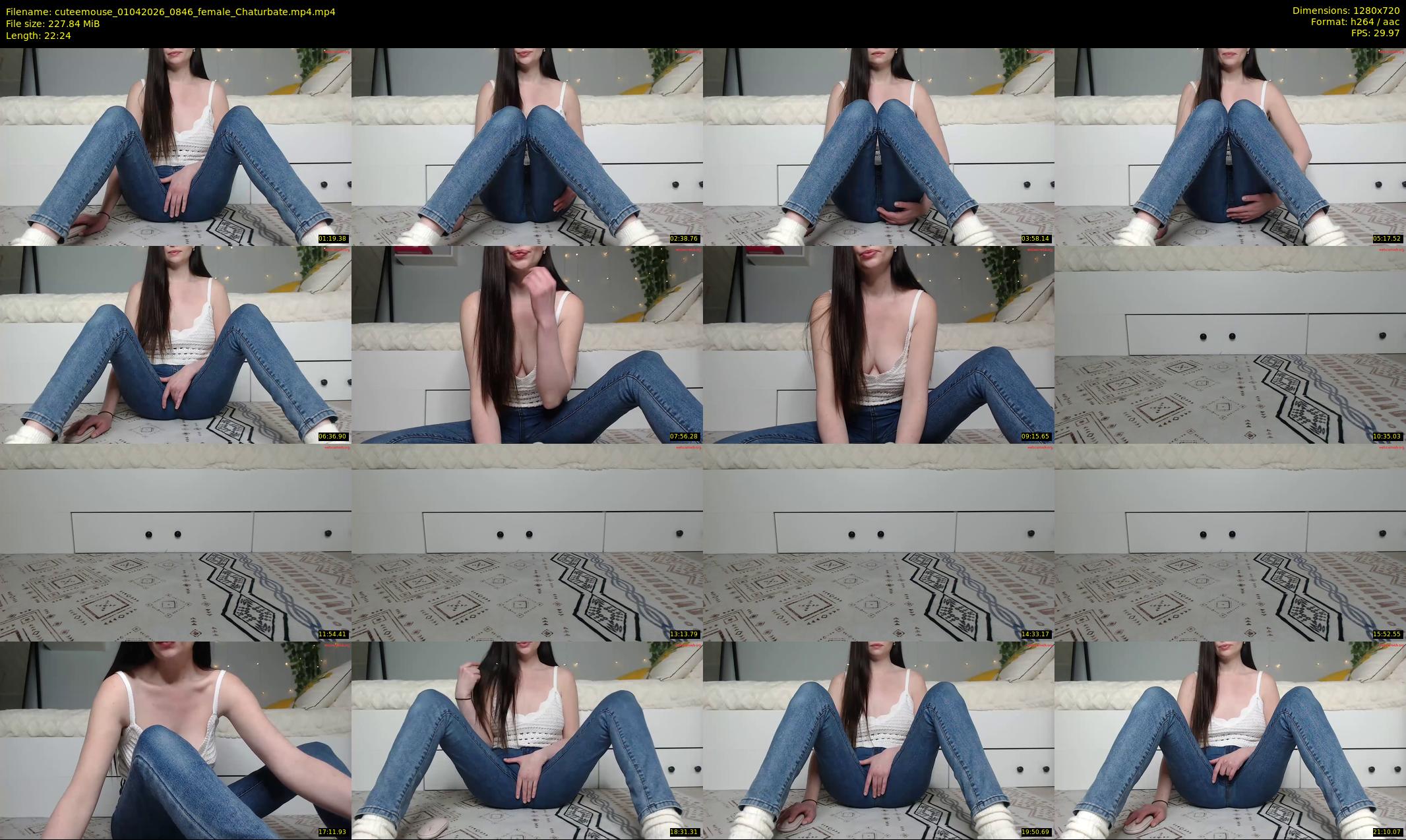 cuteemouse — 23 minute Chaturbate female cam show recording, 720p, Apr 1, 2026