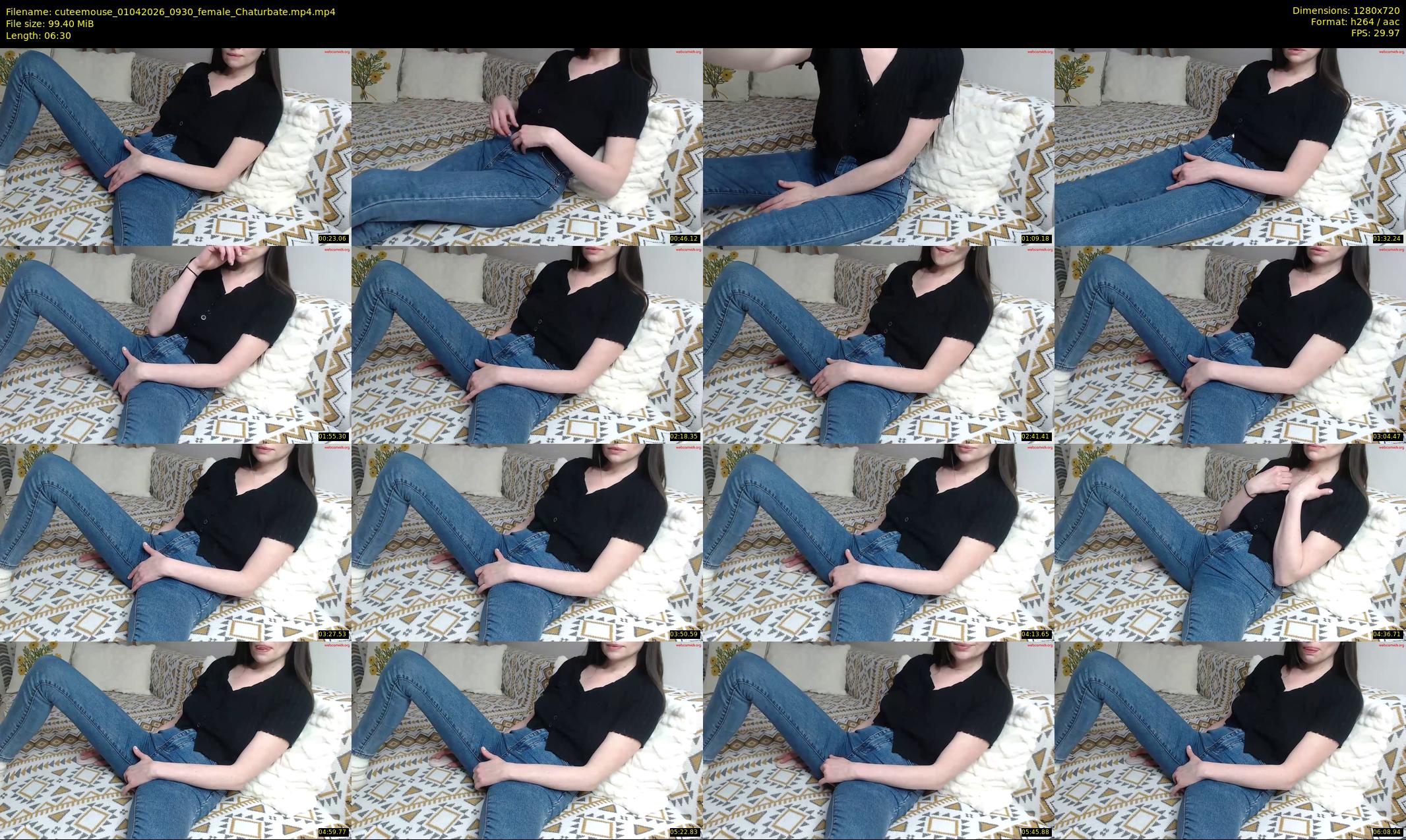 cuteemouse — 7 minute Chaturbate female cam show recording, 720p, Apr 1, 2026