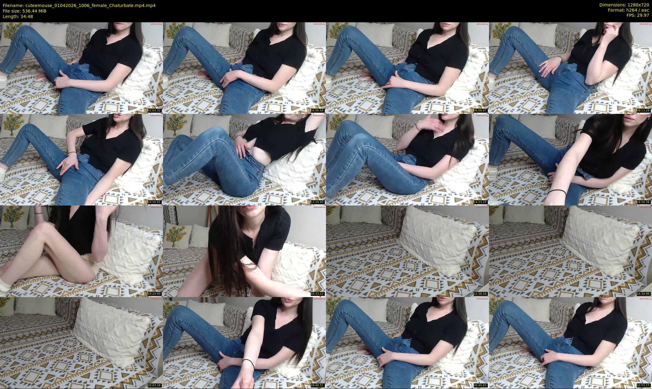 cuteemouse — 35 minute Chaturbate female cam show recording, 720p, Apr 1, 2026