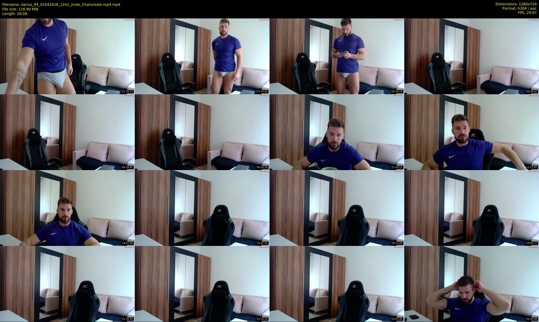 darius_94 — 29 minute Chaturbate male cam show recording, 720p, Apr 1, 2026