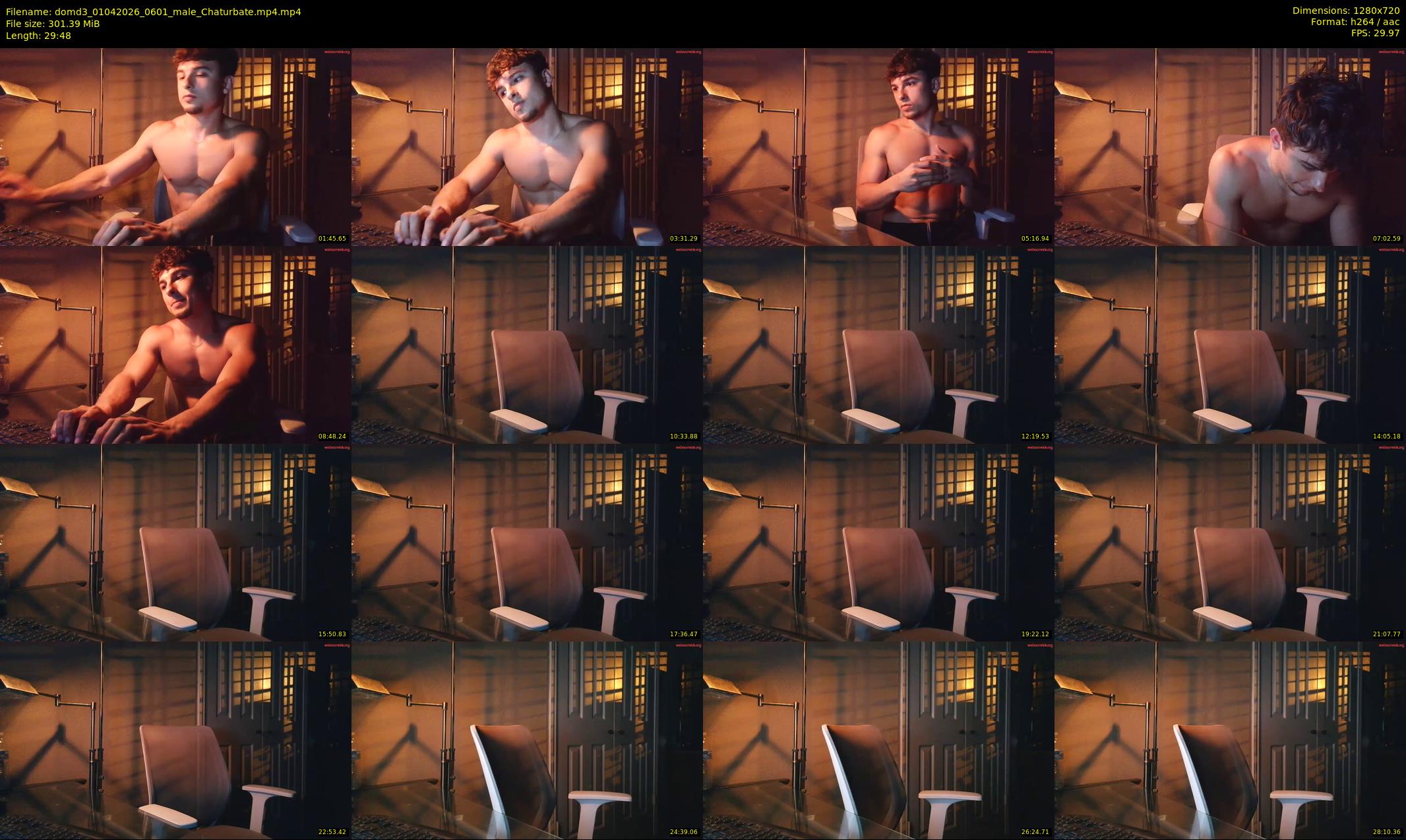 domd3 — 30 minute Chaturbate male cam show recording, 720p, Apr 1, 2026
