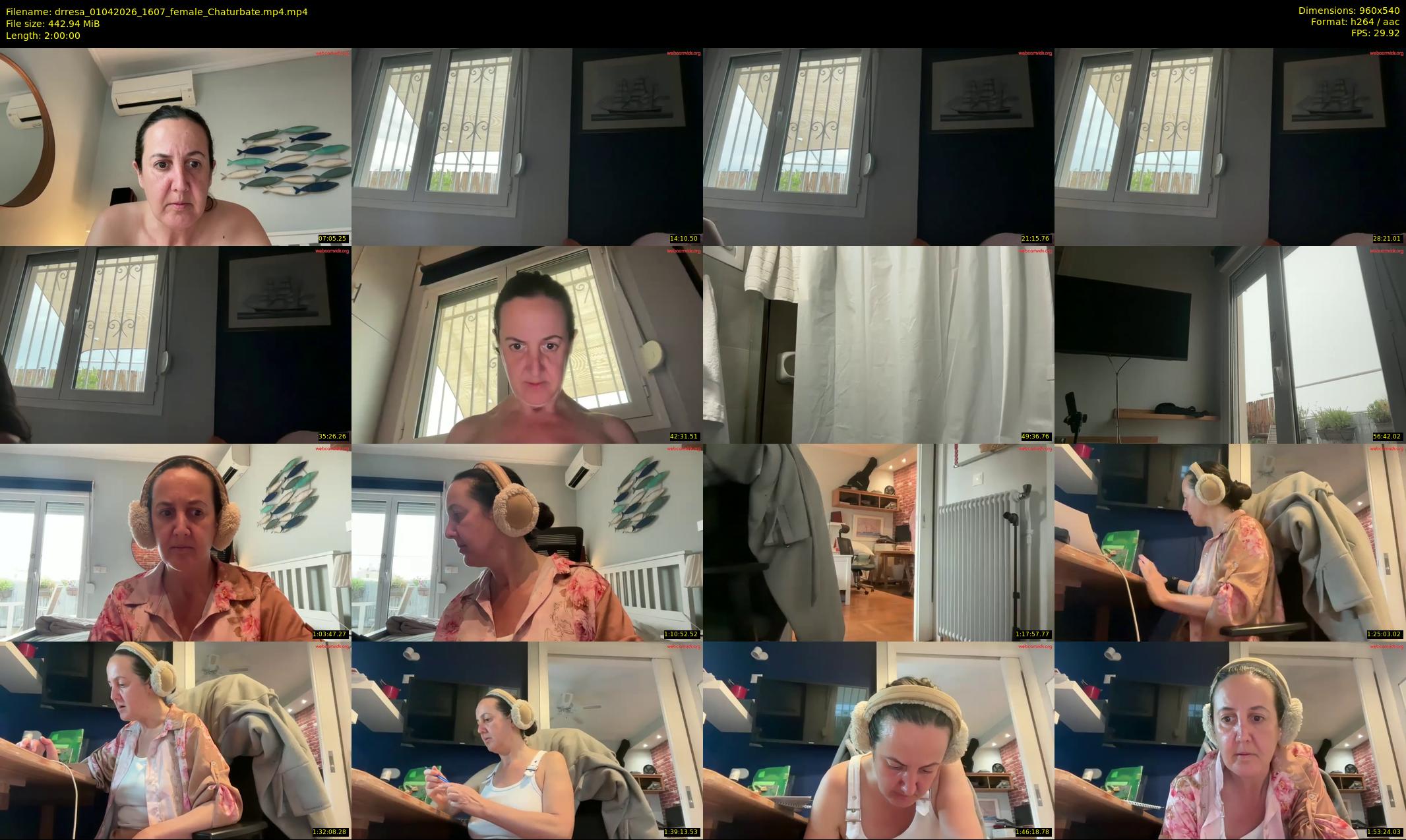 drresa — 120 minute Chaturbate female cam show recording, 480p, Apr 1, 2026