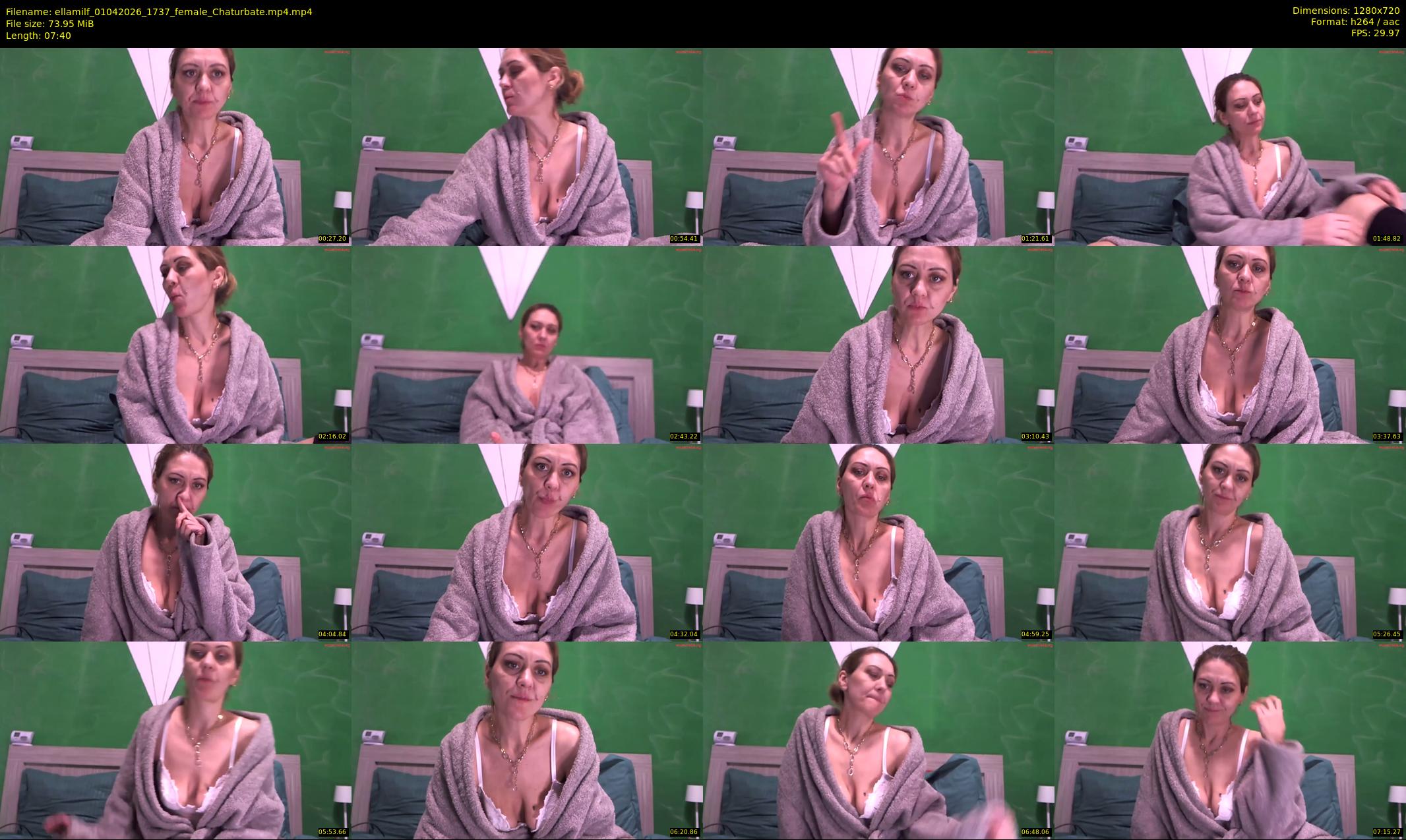 ellamilf — 8 minute Chaturbate female cam show recording, 720p, Apr 1, 2026