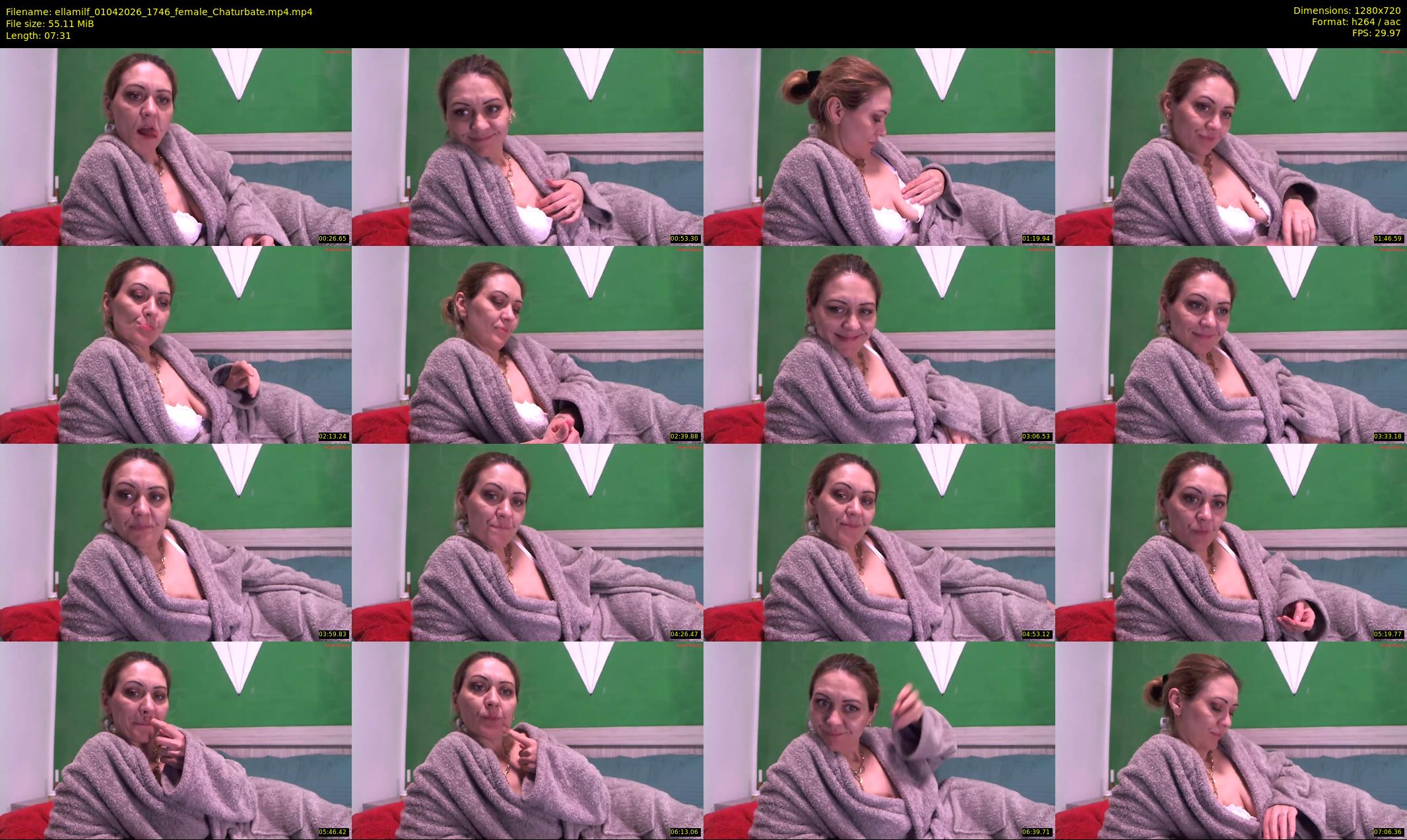 ellamilf — 8 minute Chaturbate female cam show recording, 720p, Apr 1, 2026