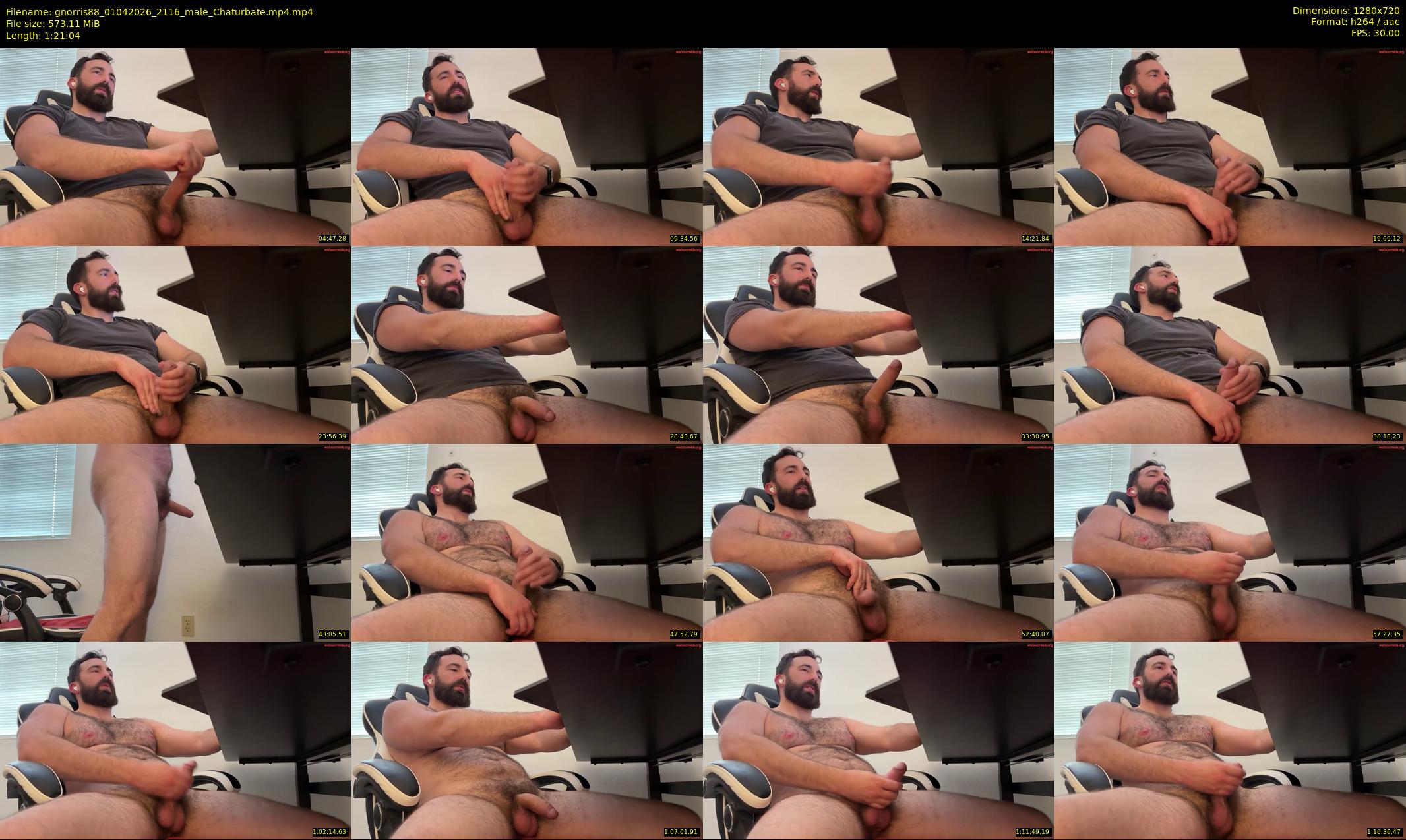 gnorris88 — 82 minute Chaturbate male cam show recording, 720p, Apr 1, 2026