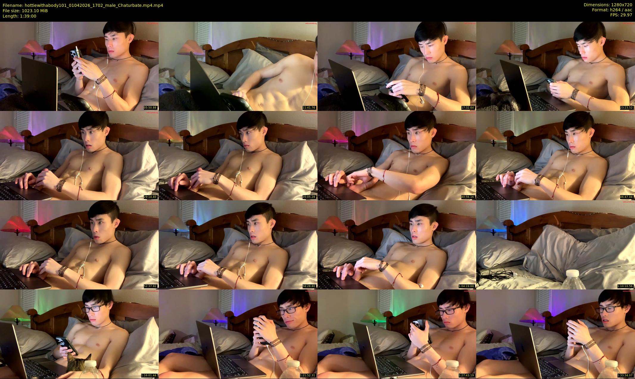 hottiewithabody101 — 99 minute Chaturbate male cam show recording, 720p, Apr 1, 2026