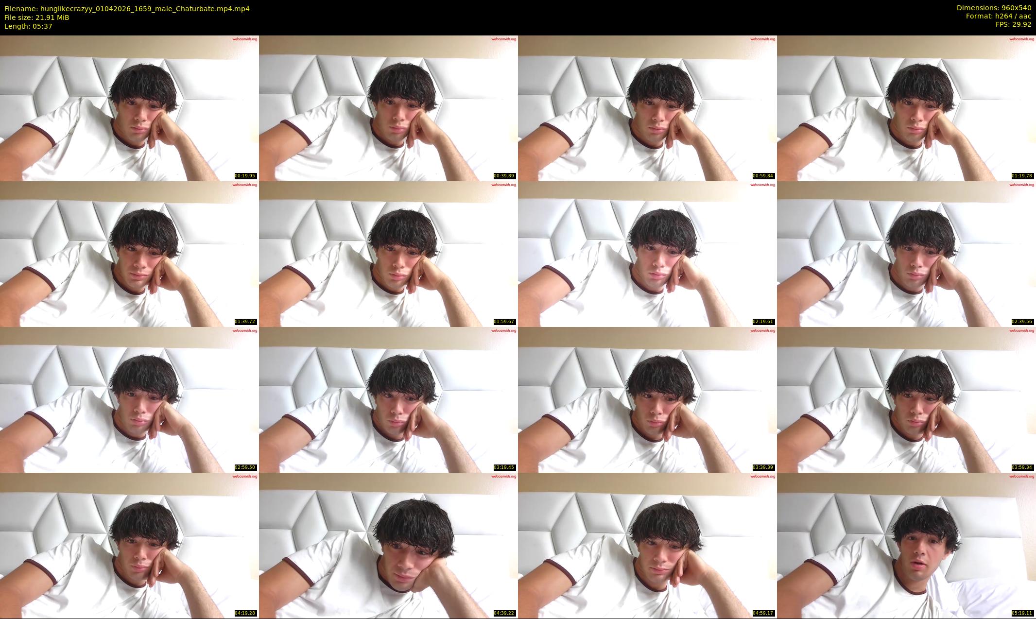 hunglikecrazyy — 6 minute Chaturbate male cam show recording, 480p, Apr 1, 2026