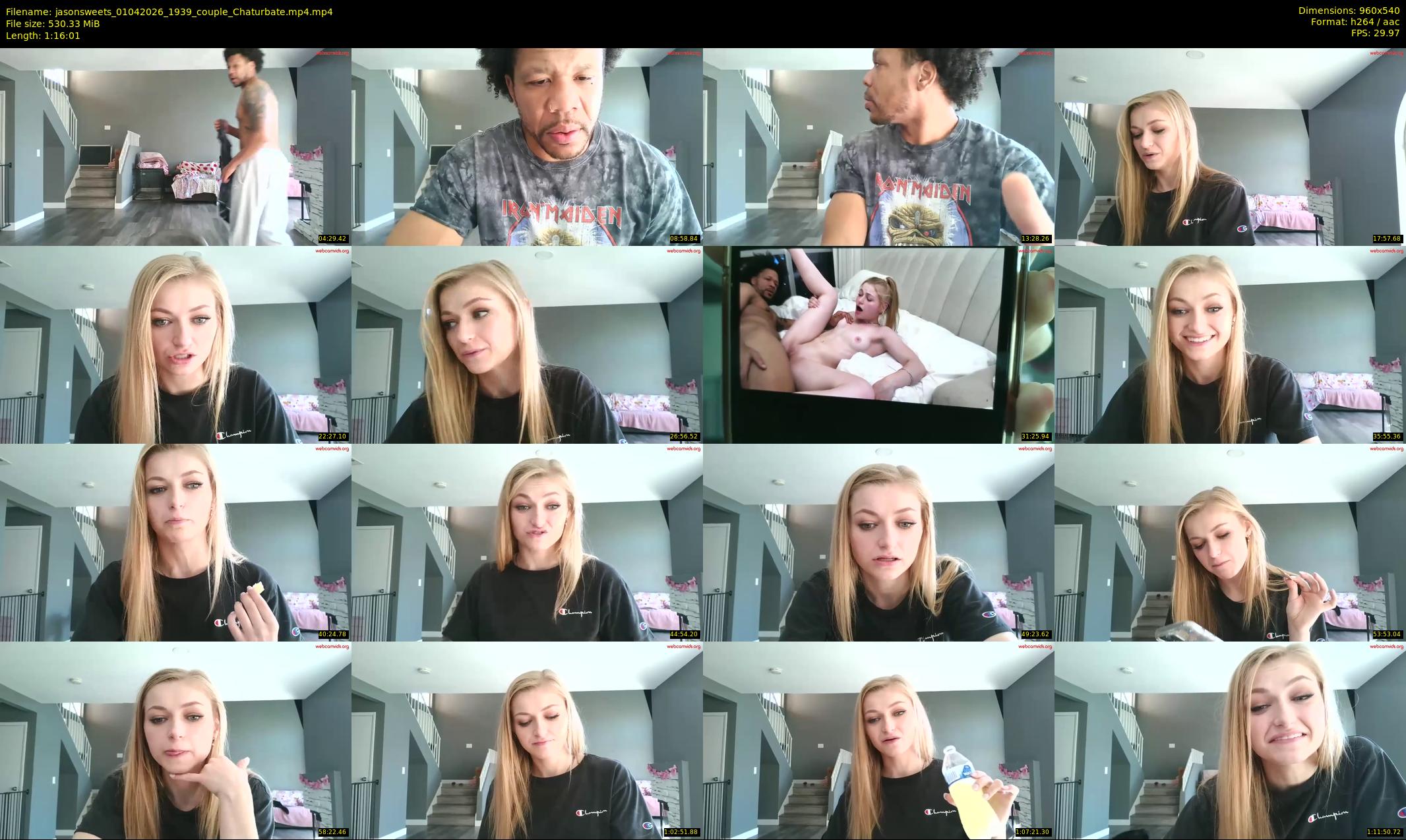 jasonsweets — 77 minute Chaturbate couple cam show recording, 480p, Apr 1, 2026