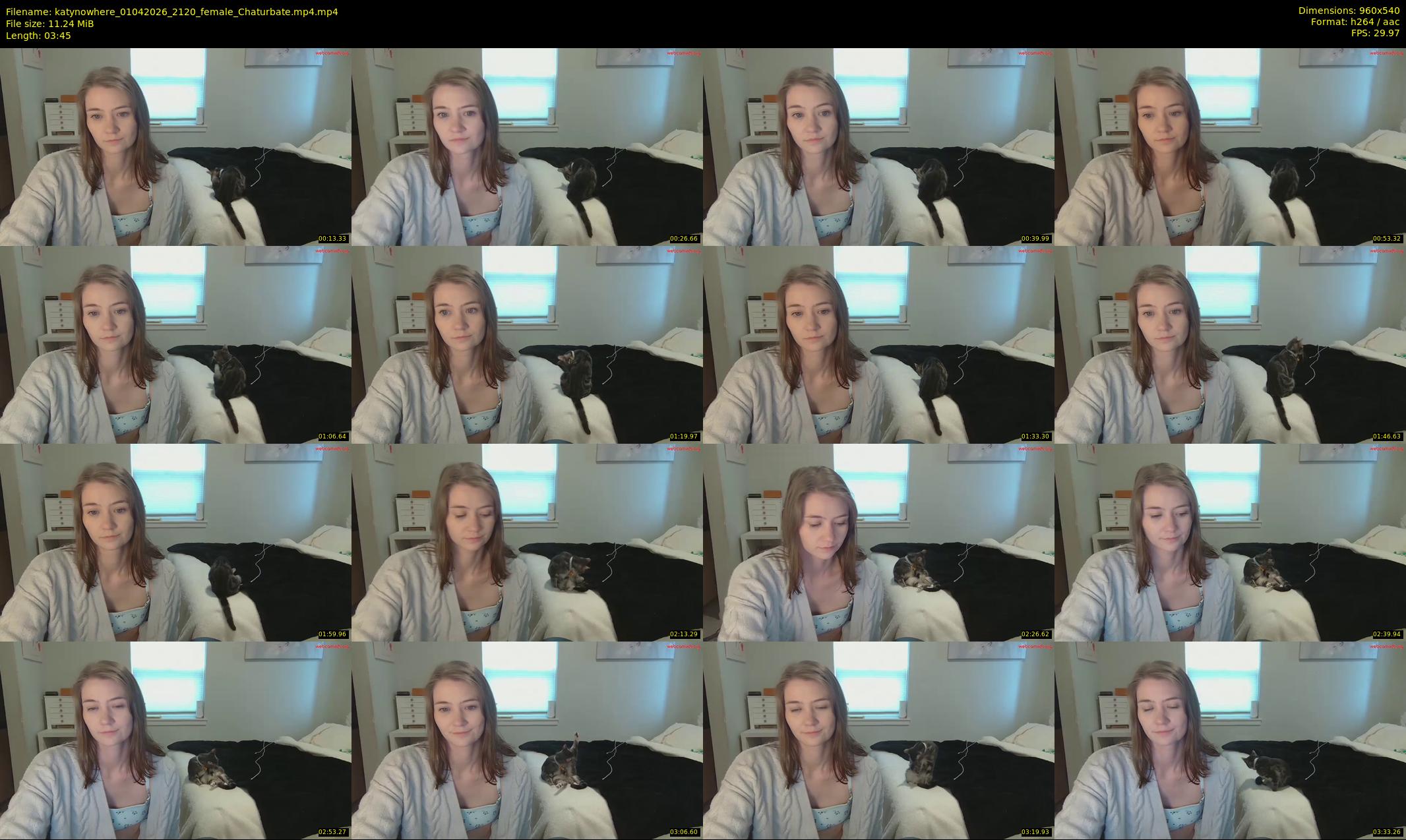 katynowhere — 4 minute Chaturbate female cam show recording, 480p, Apr 1, 2026