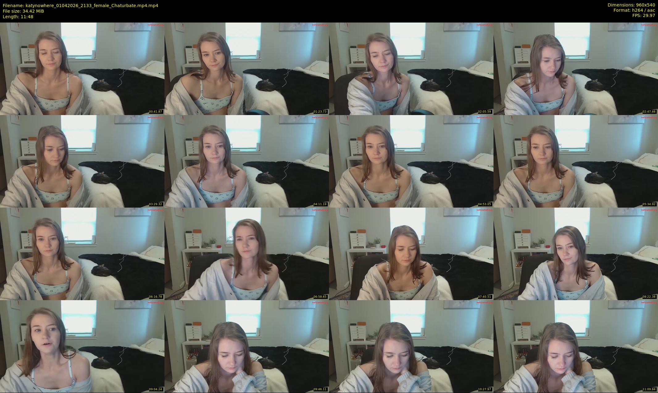 katynowhere — 12 minute Chaturbate female cam show recording, 480p, Apr 1, 2026