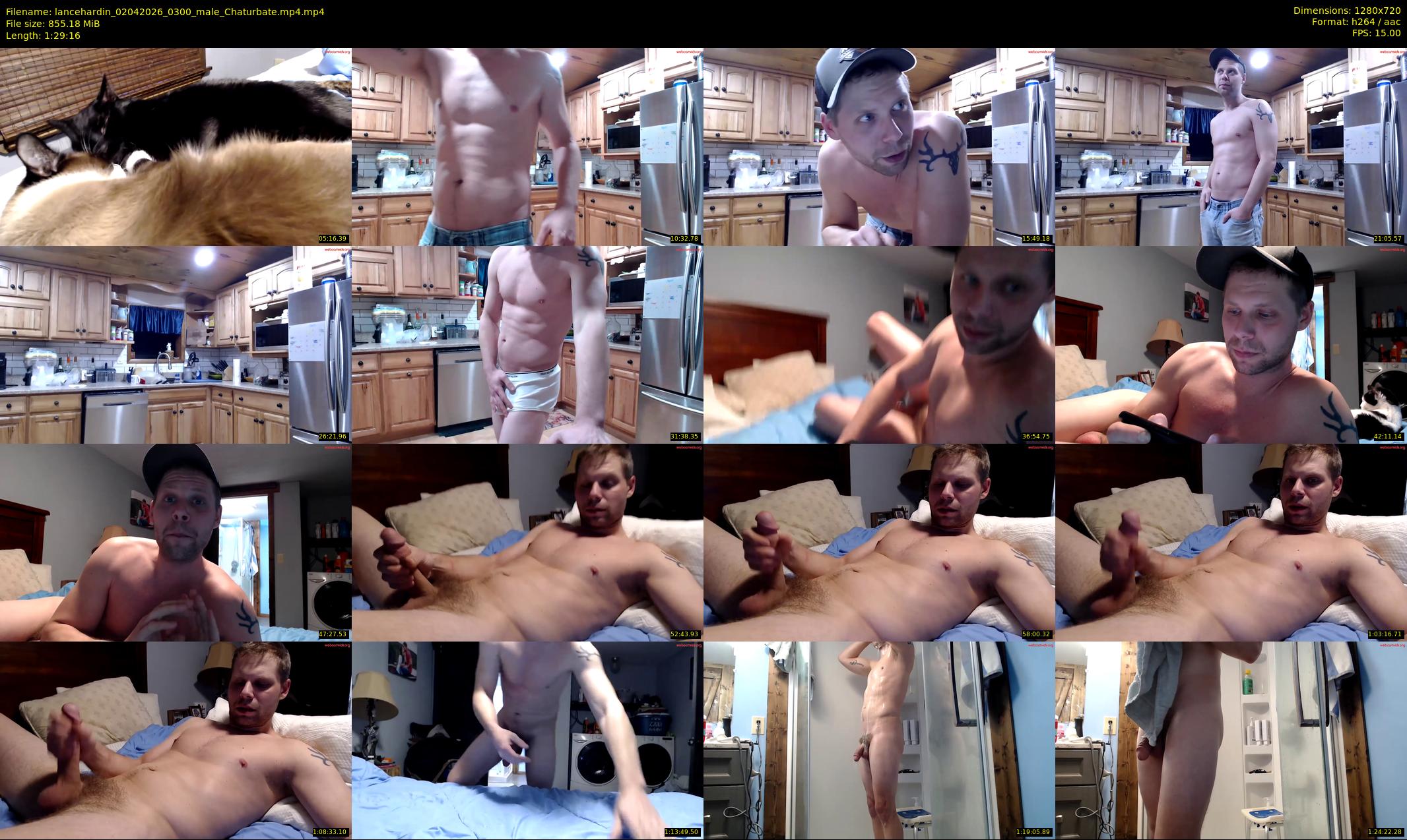 lancehardin — 90 minute Chaturbate male cam show recording, 720p, Apr 2, 2026