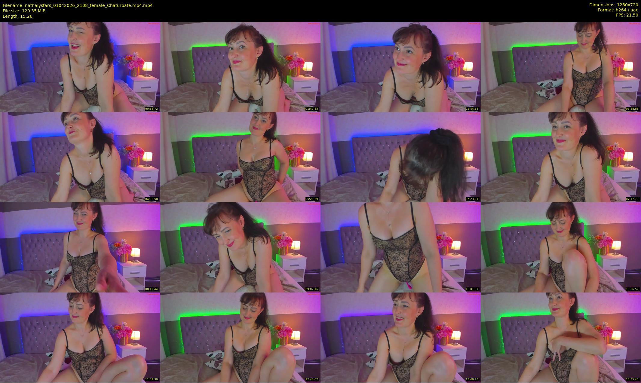 nathalystars — 16 minute Chaturbate female cam show recording, 720p, Apr 1, 2026