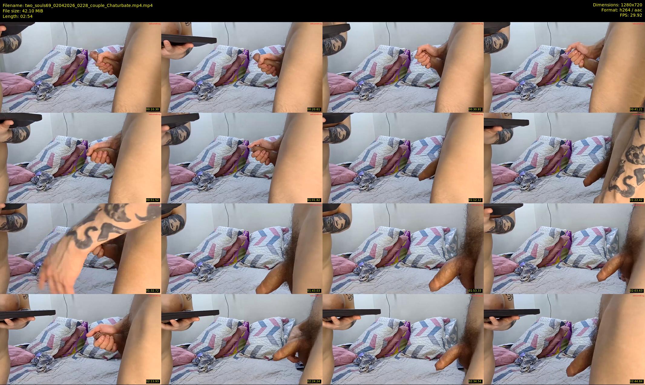 two_souls69 — 3 minute Chaturbate couple cam show recording, 720p, Apr 2, 2026