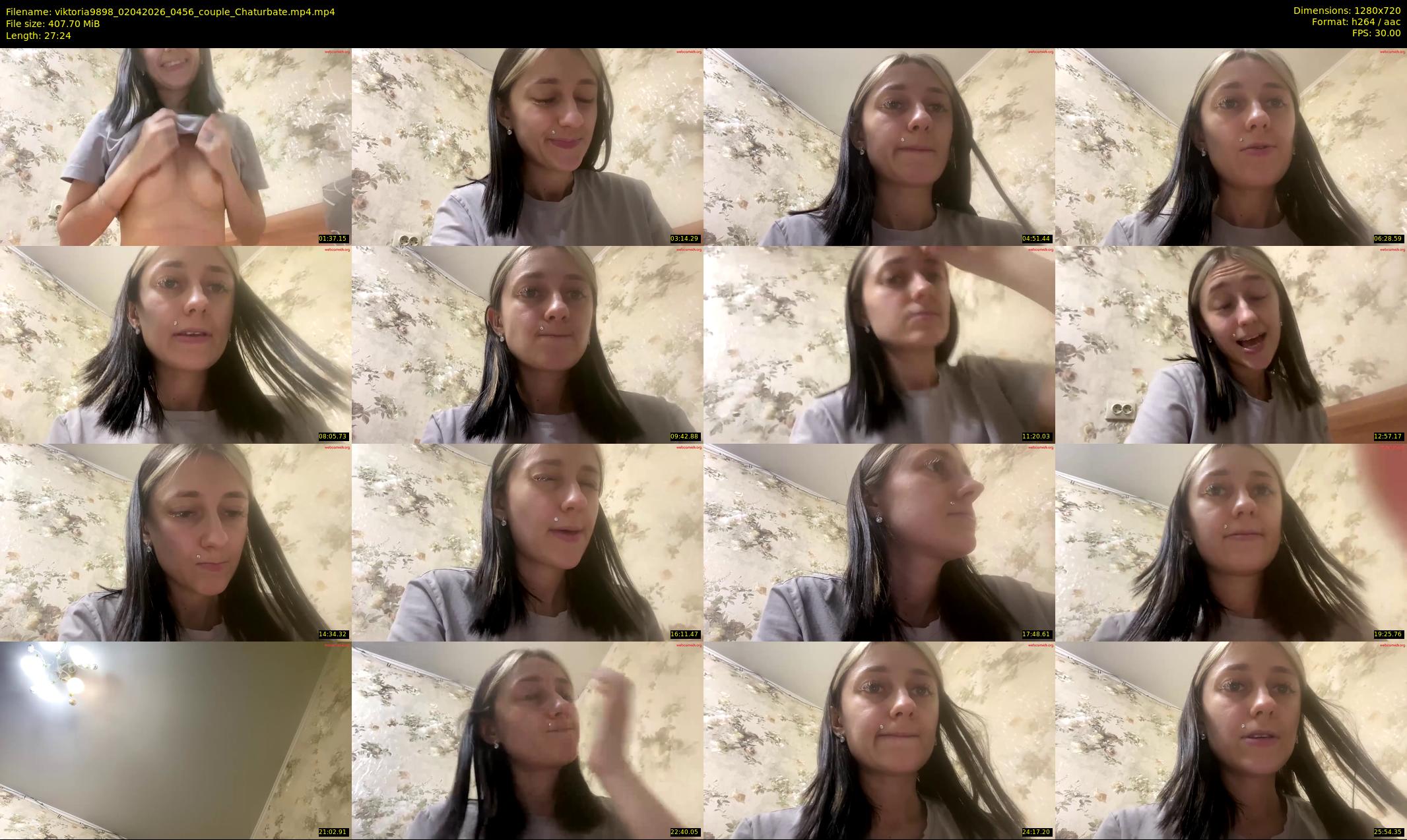 viktoria9898 — 28 minute Chaturbate couple cam show recording, 720p, Apr 2, 2026