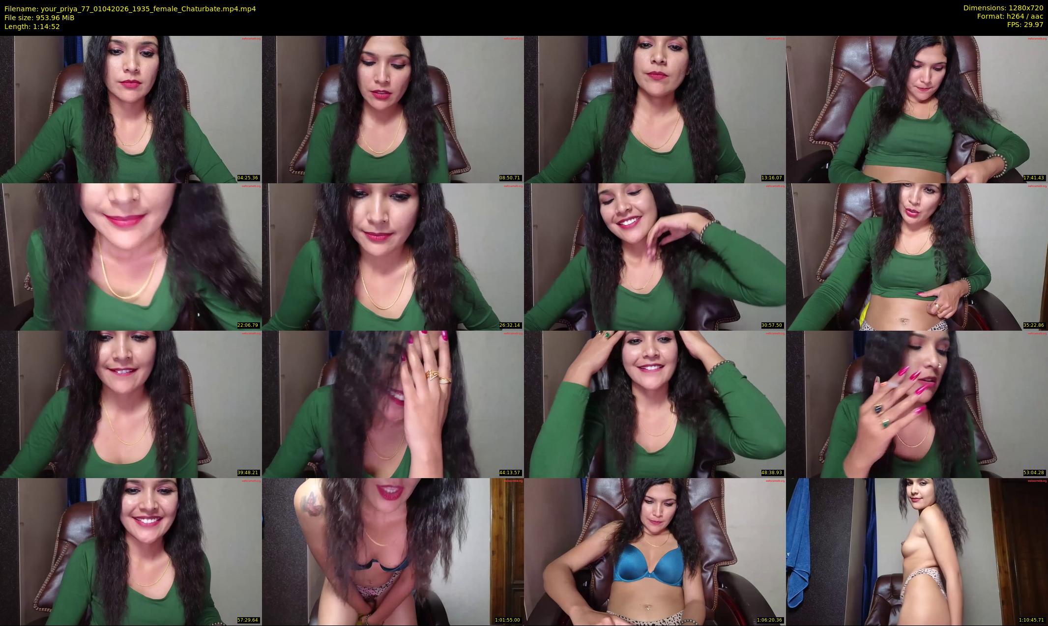 your_priya_77 — 75 minute Chaturbate female cam show recording, 720p, Apr 1, 2026