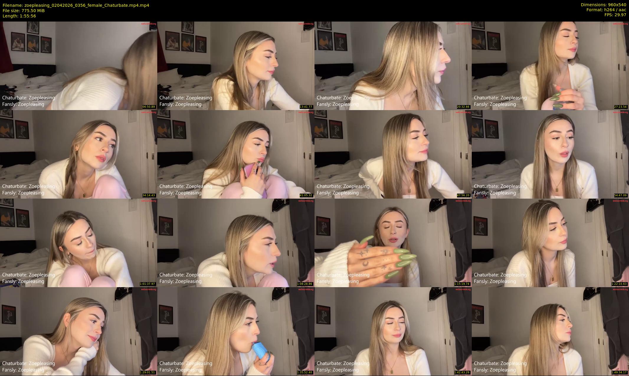 zoepleasing — 116 minute Chaturbate female cam show recording, 480p, Apr 2, 2026