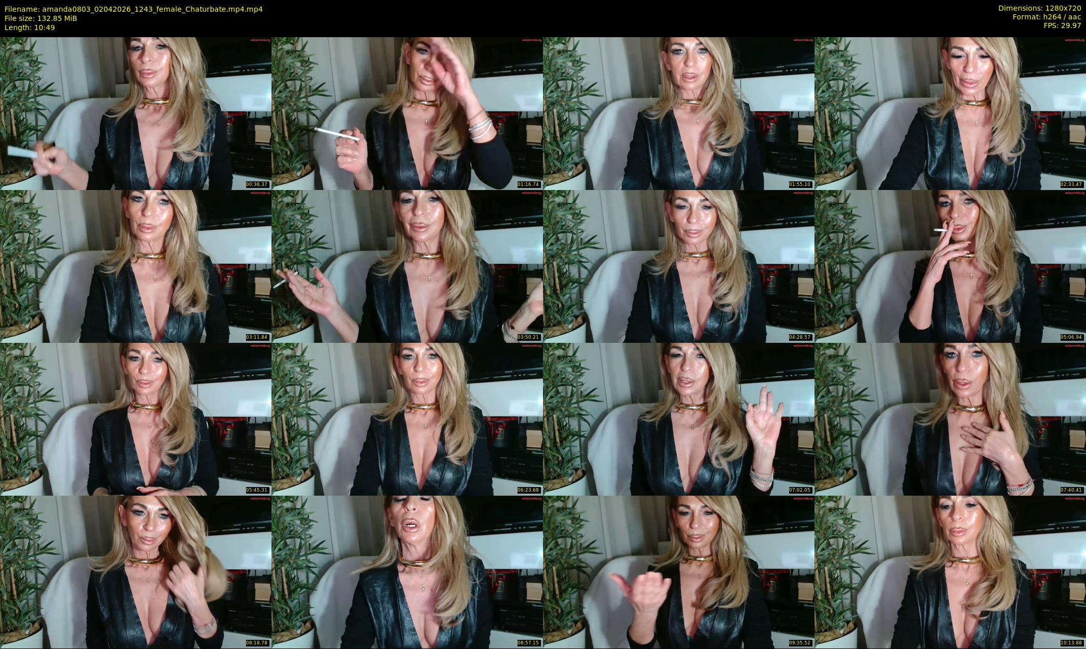 amanda0803 — 11 minute Chaturbate female cam show recording, 720p, Apr 2, 2026