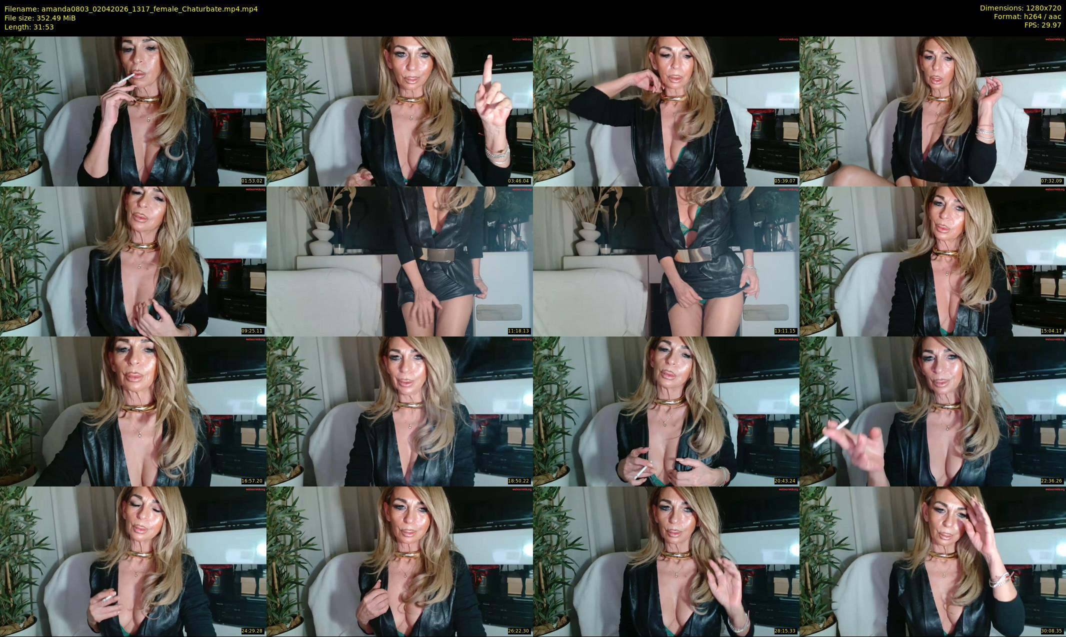 amanda0803 — 32 minute Chaturbate female cam show recording, 720p, Apr 2, 2026