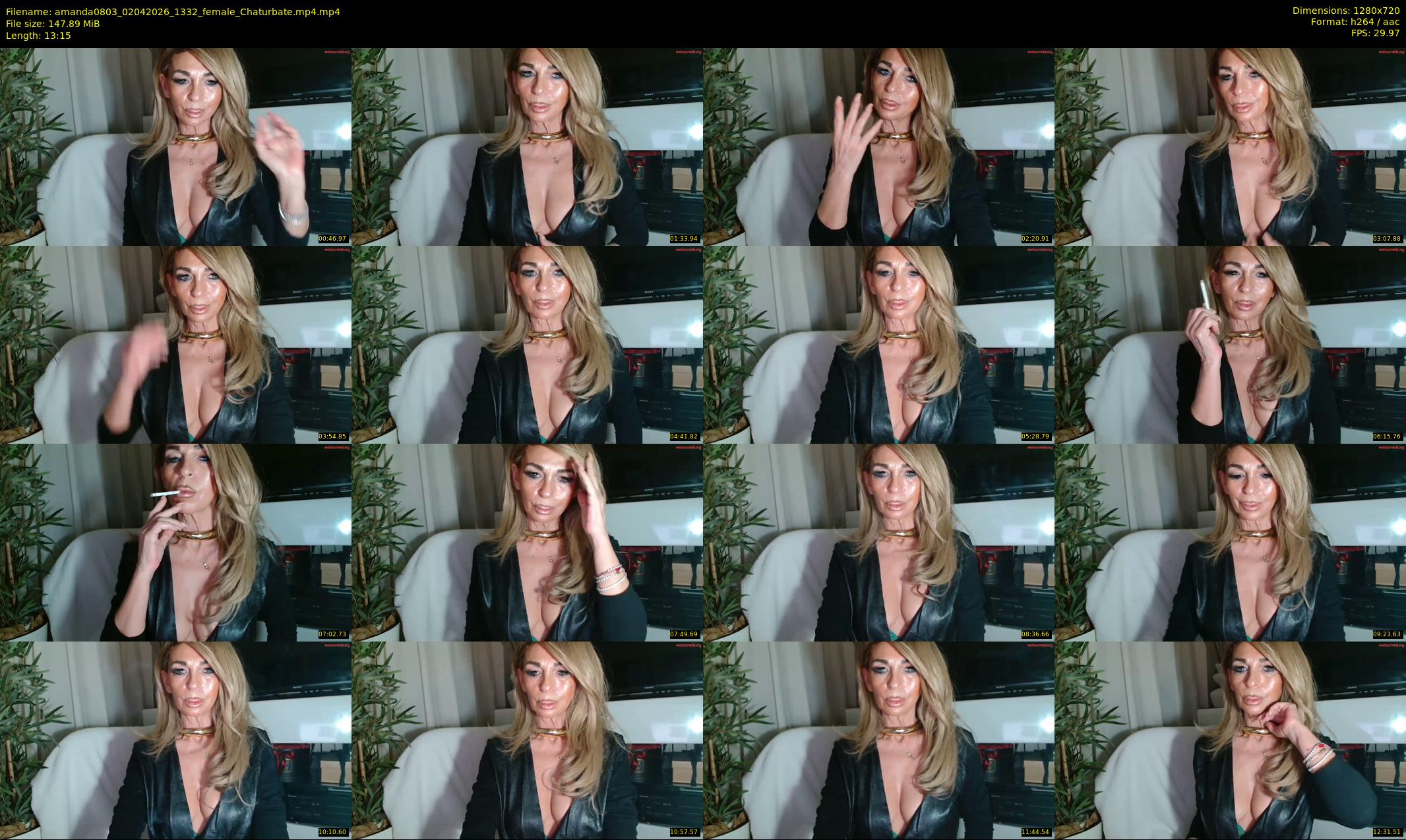 amanda0803 — 14 minute Chaturbate female cam show recording, 720p, Apr 2, 2026