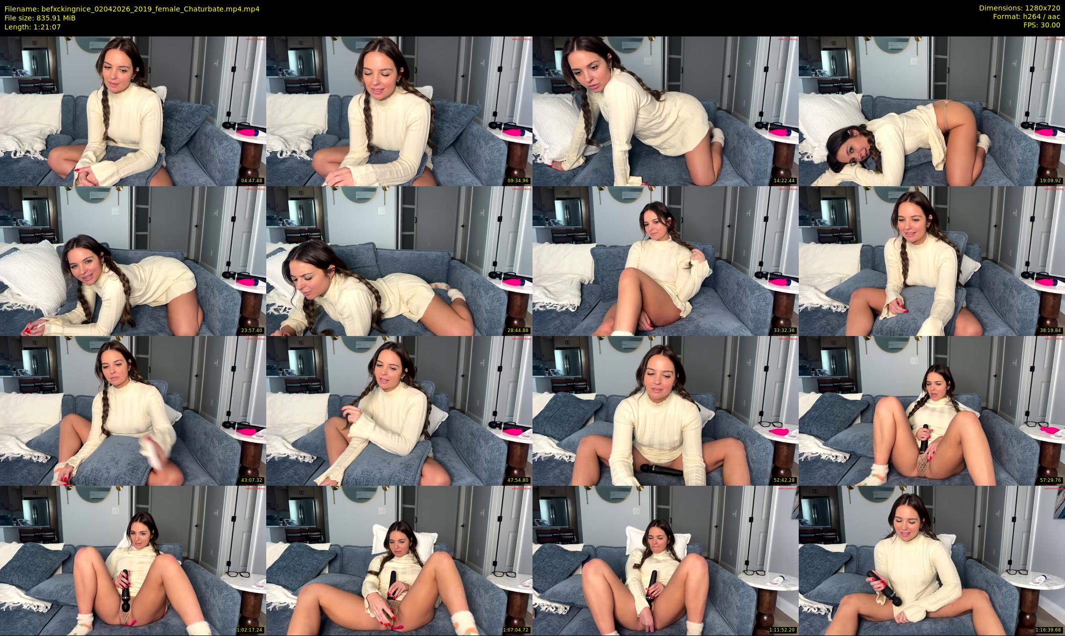 befxckingnice — 82 minute Chaturbate female cam show recording, 720p, Apr 2, 2026