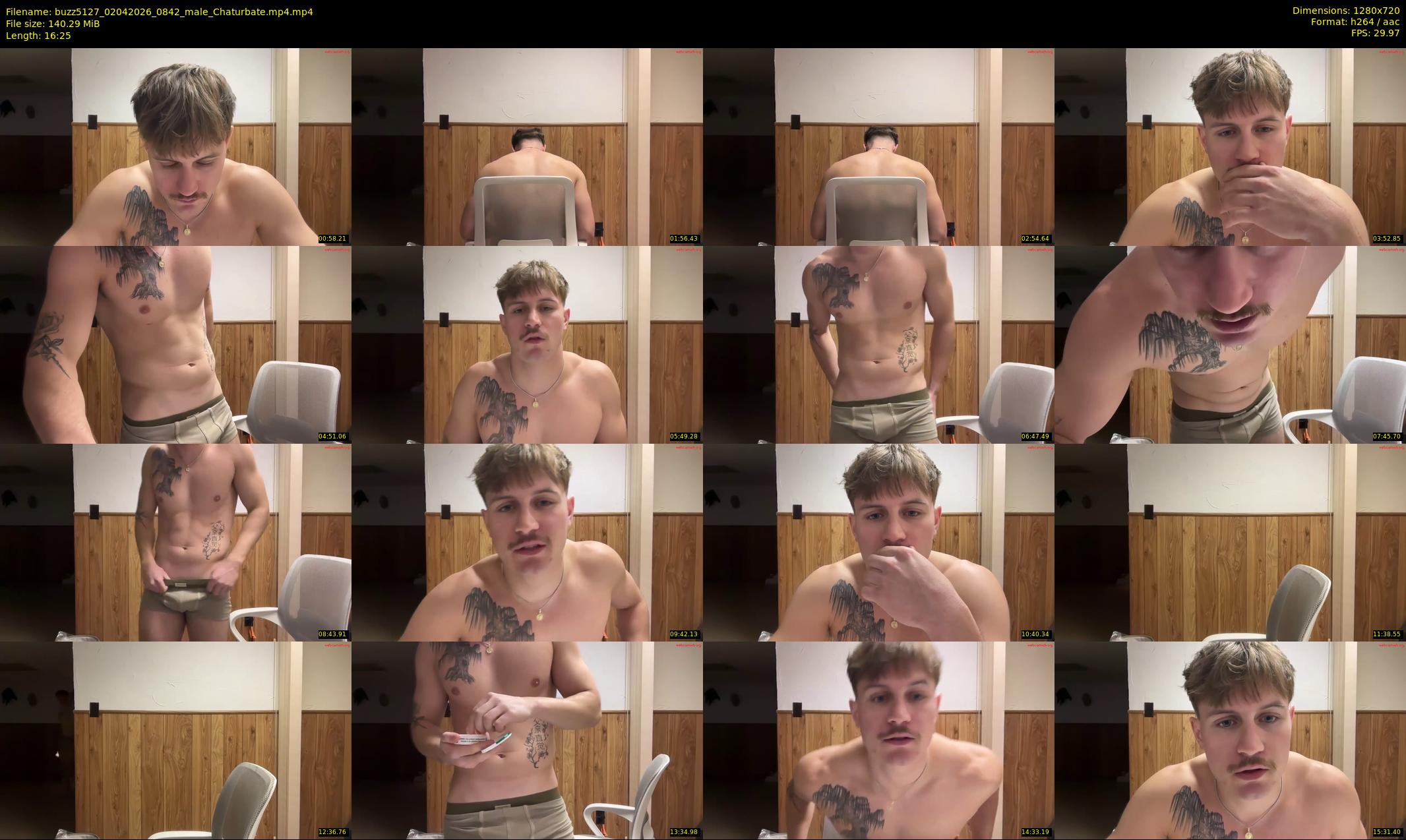 buzz5127 — 17 minute Chaturbate male cam show recording, 720p, Apr 2, 2026