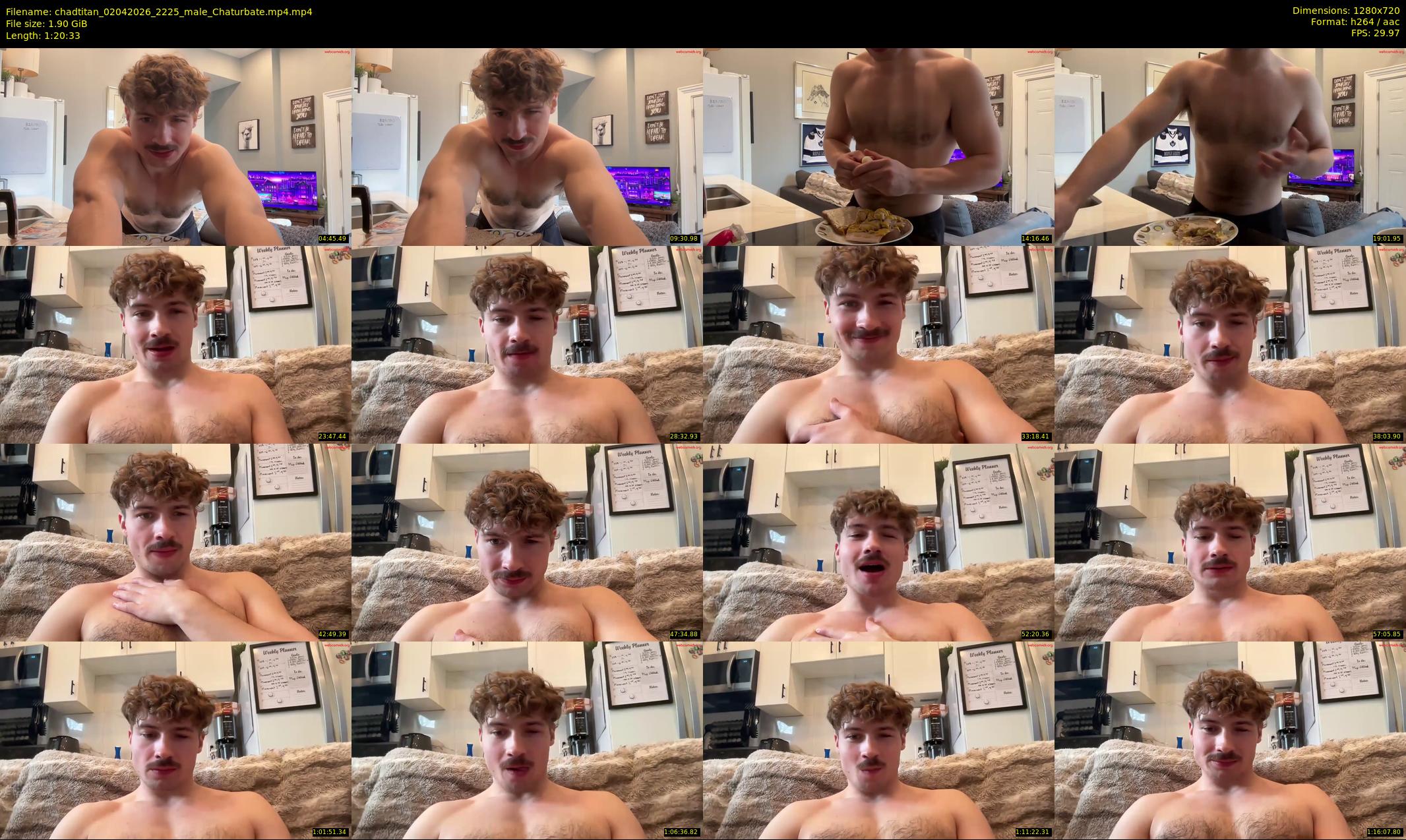 chadtitan — 81 minute Chaturbate male cam show recording, 720p, Apr 2, 2026