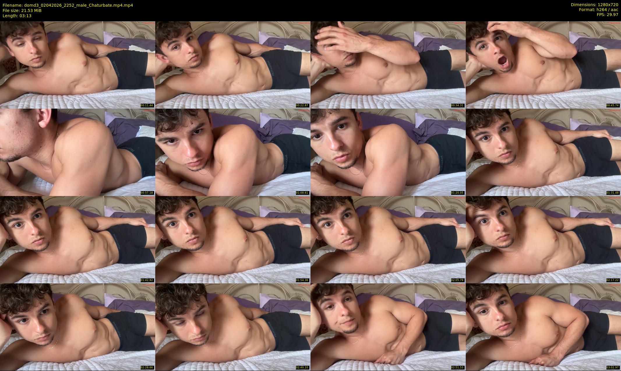 domd3 — 4 minute Chaturbate male cam show recording, 720p, Apr 2, 2026