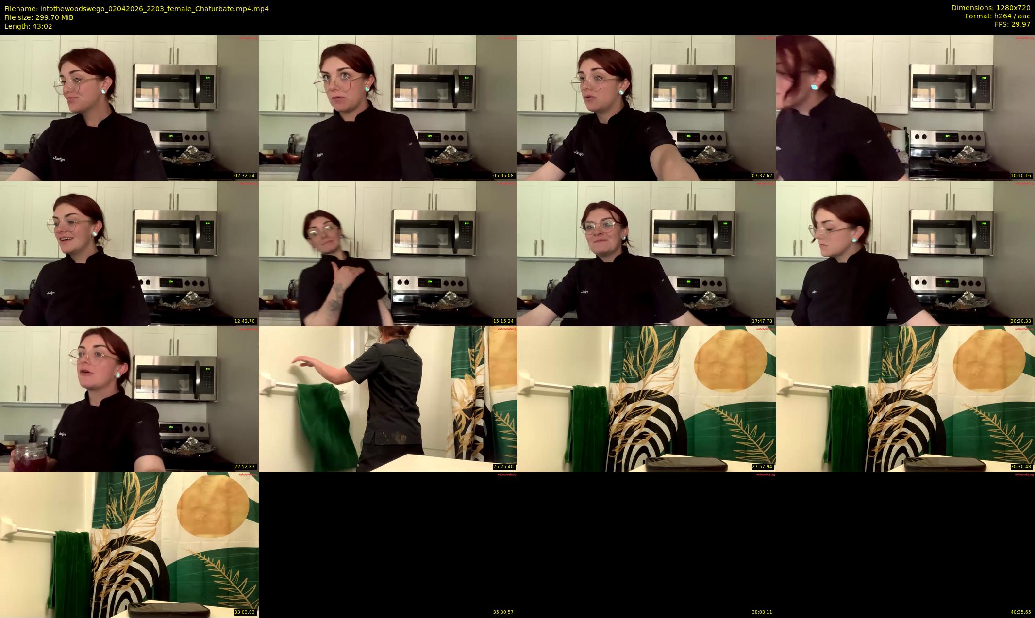 intothewoodswego — 44 minute Chaturbate female cam show recording, 720p, Apr 2, 2026