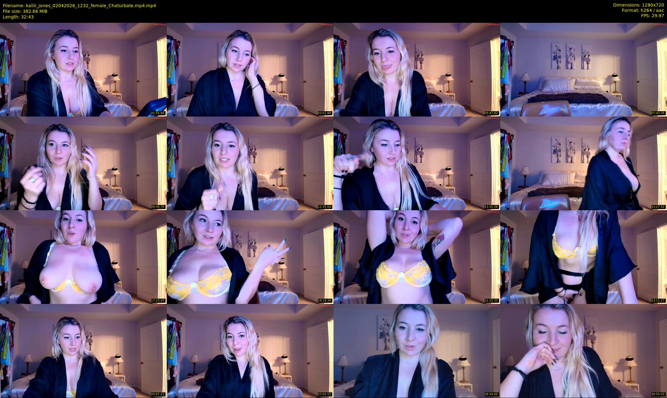 kaliii_jones — 33 minute Chaturbate female cam show recording, 720p, Apr 2, 2026