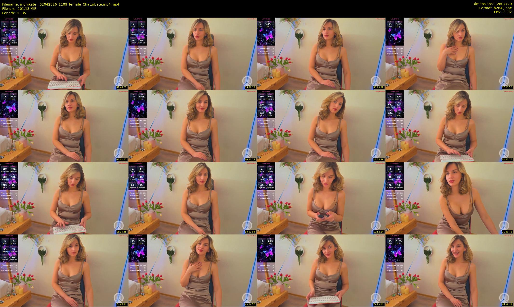 monikate_ — 31 minute Chaturbate couple cam show recording, 720p, Apr 2, 2026