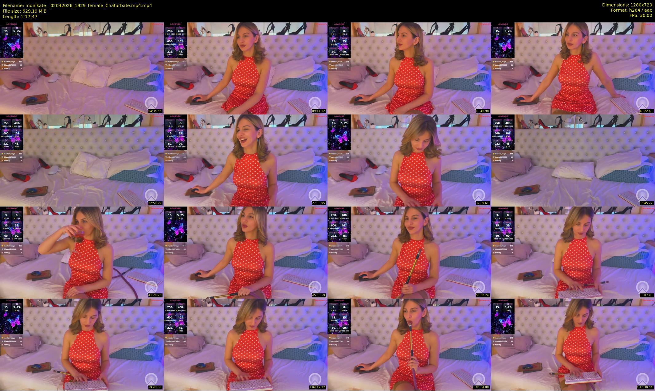 monikate_ — 78 minute Chaturbate couple cam show recording, 720p, Apr 2, 2026
