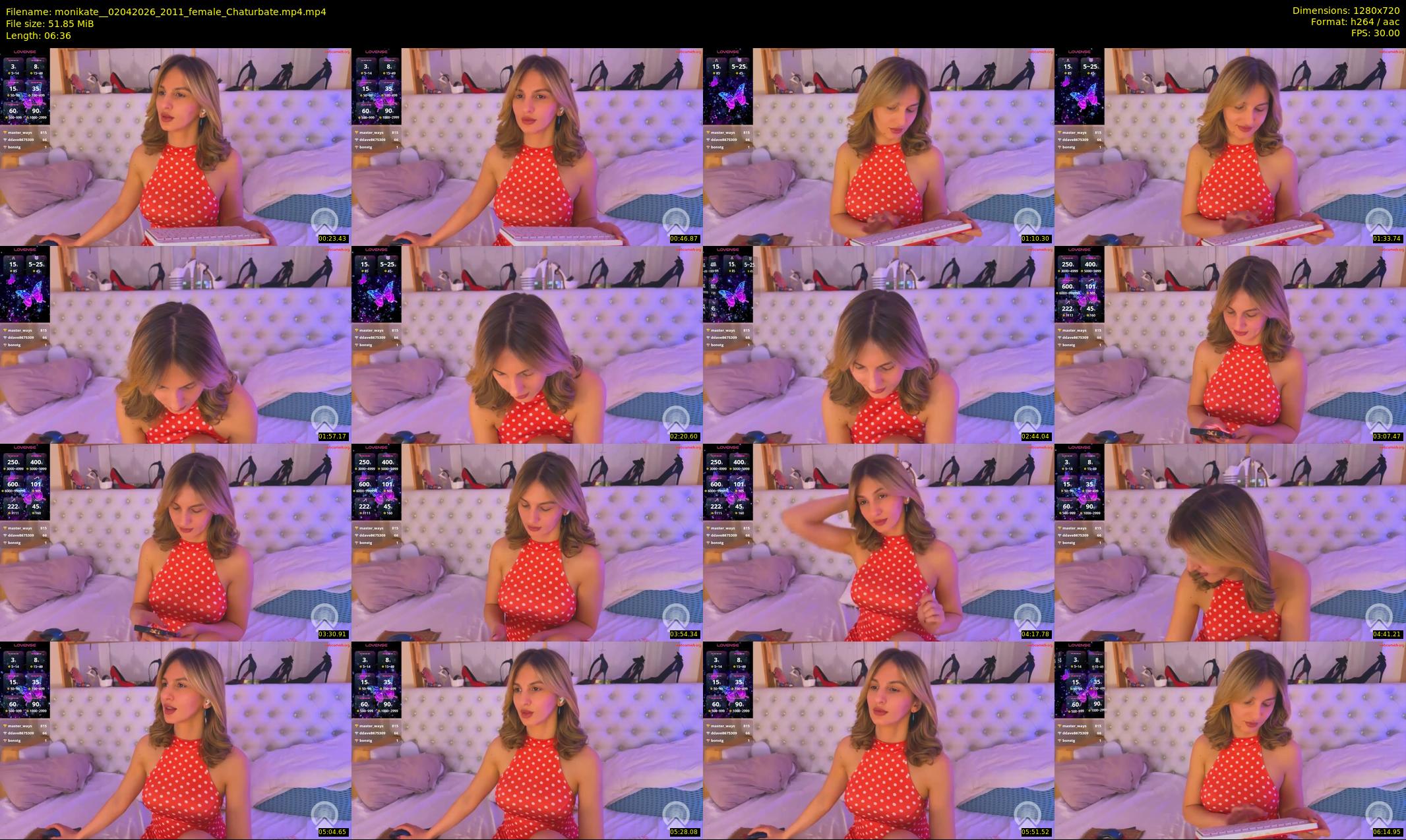 monikate_ — 7 minute Chaturbate couple cam show recording, 720p, Apr 2, 2026