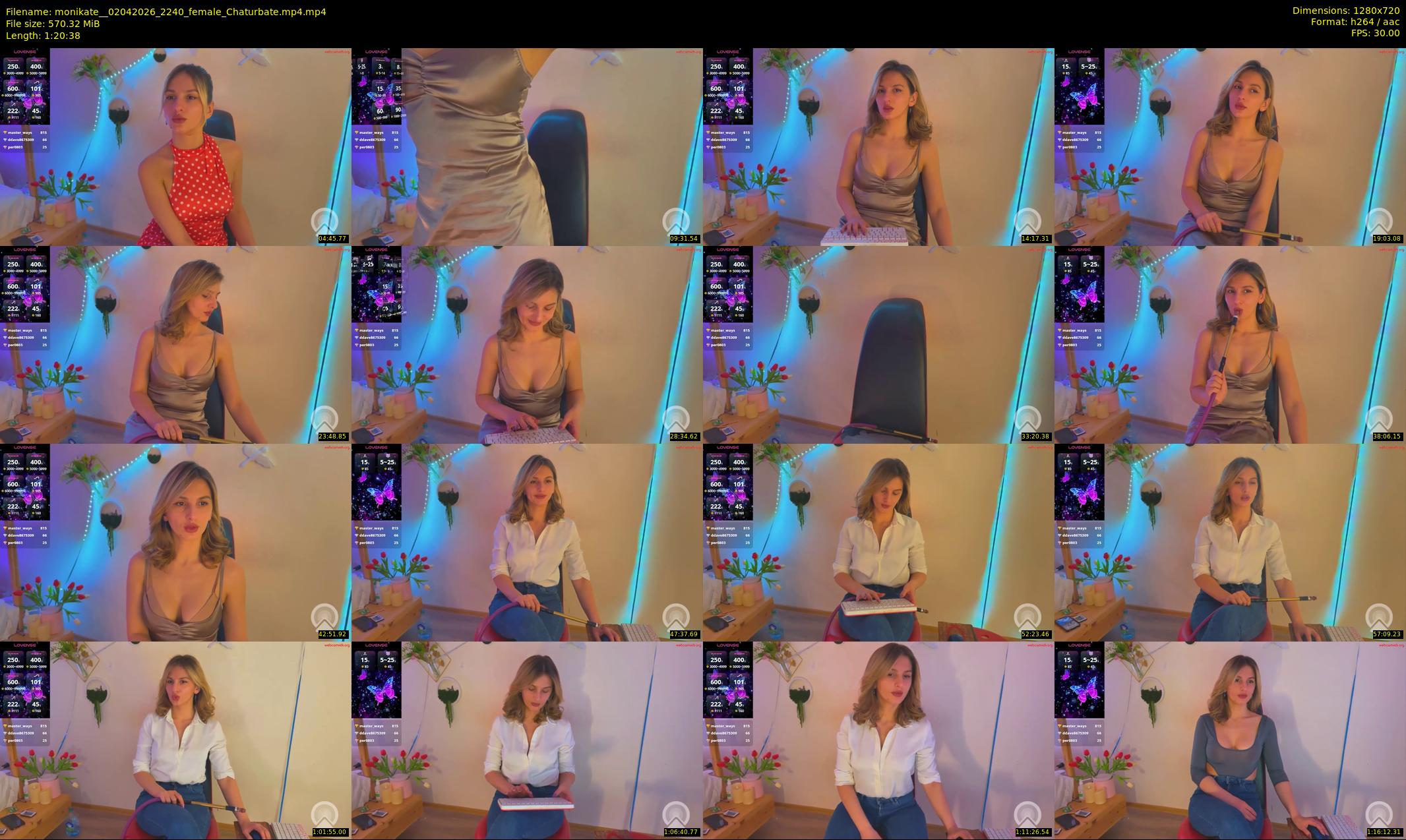 monikate_ — 81 minute Chaturbate couple cam show recording, 720p, Apr 2, 2026