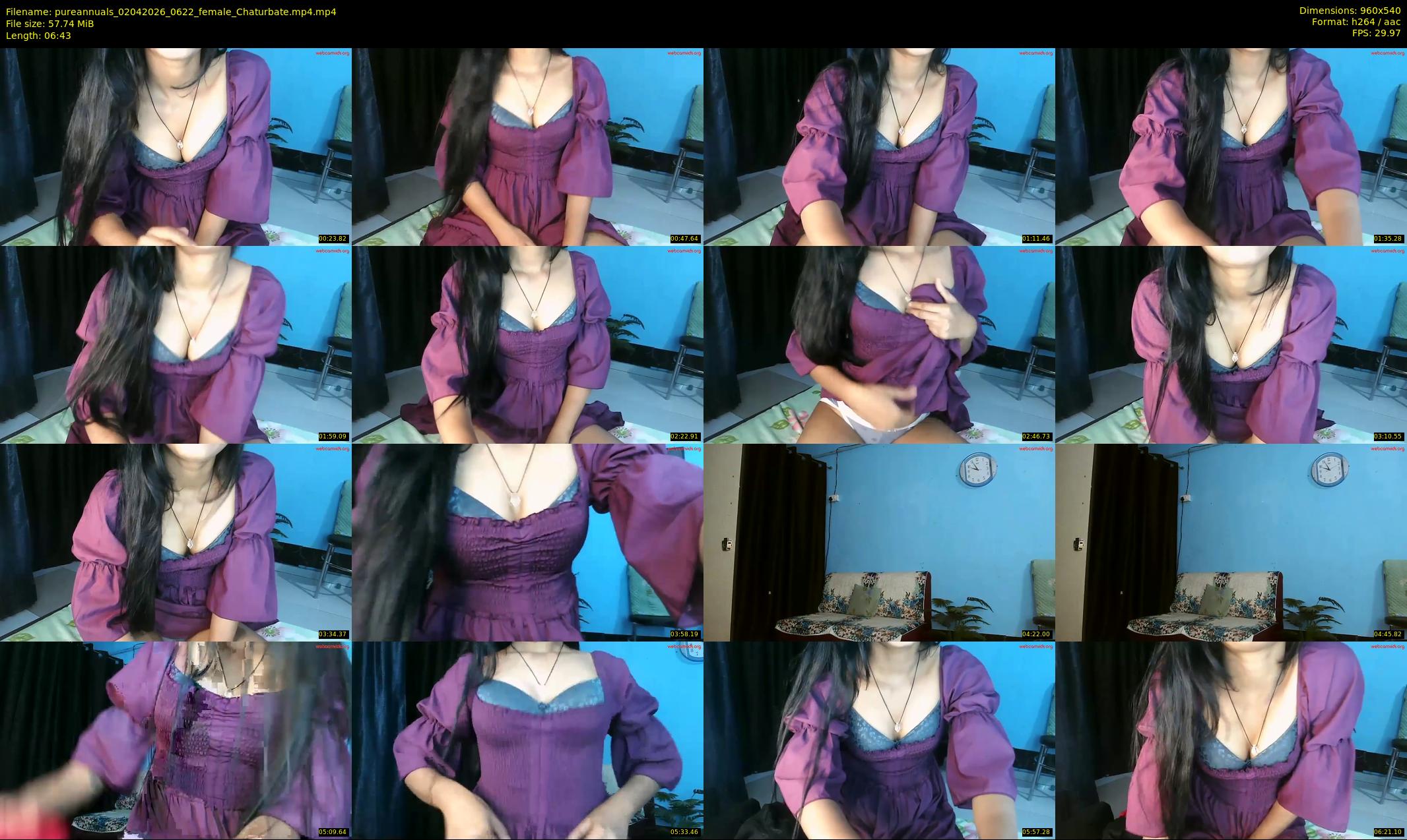 pureannuals — 7 minute Chaturbate female cam show recording, 480p, Apr 2, 2026